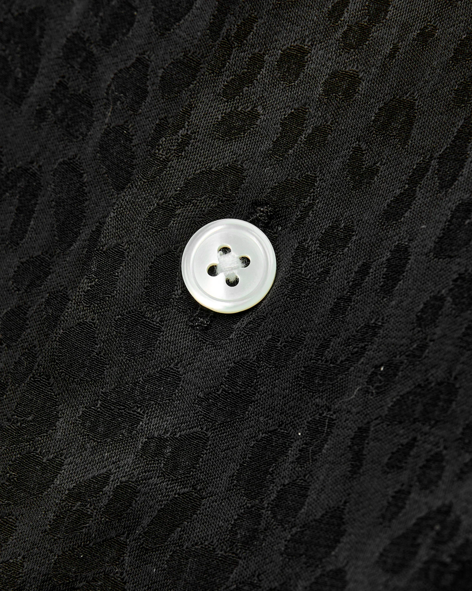 Finger Print Shirt in Black - Image 6