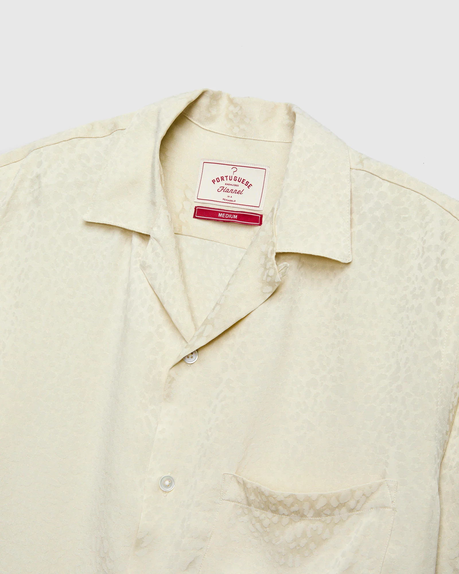 Finger Print Shirt in White - Image 4