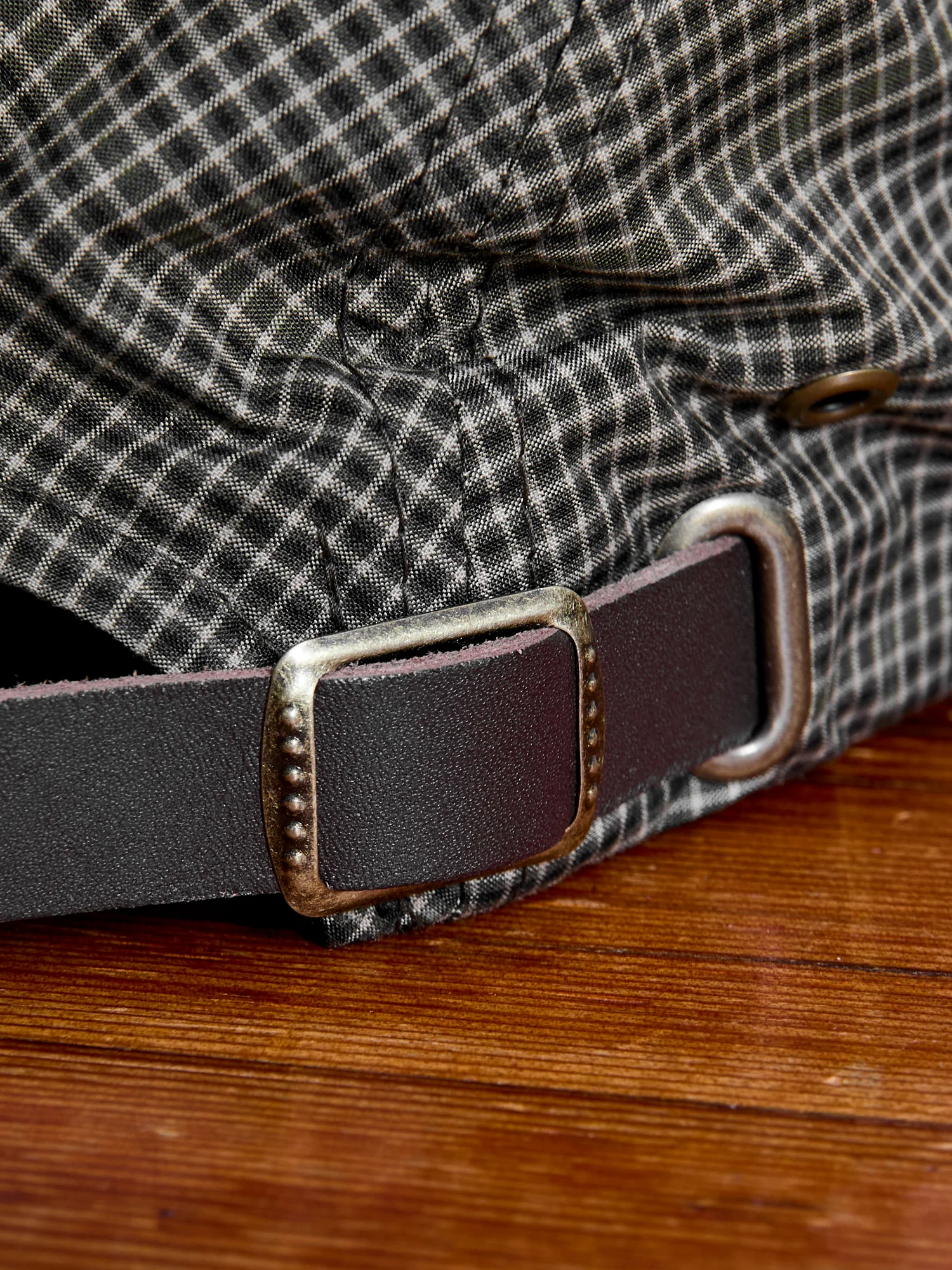 Fishing Cap in Olive Plaid - Image 4