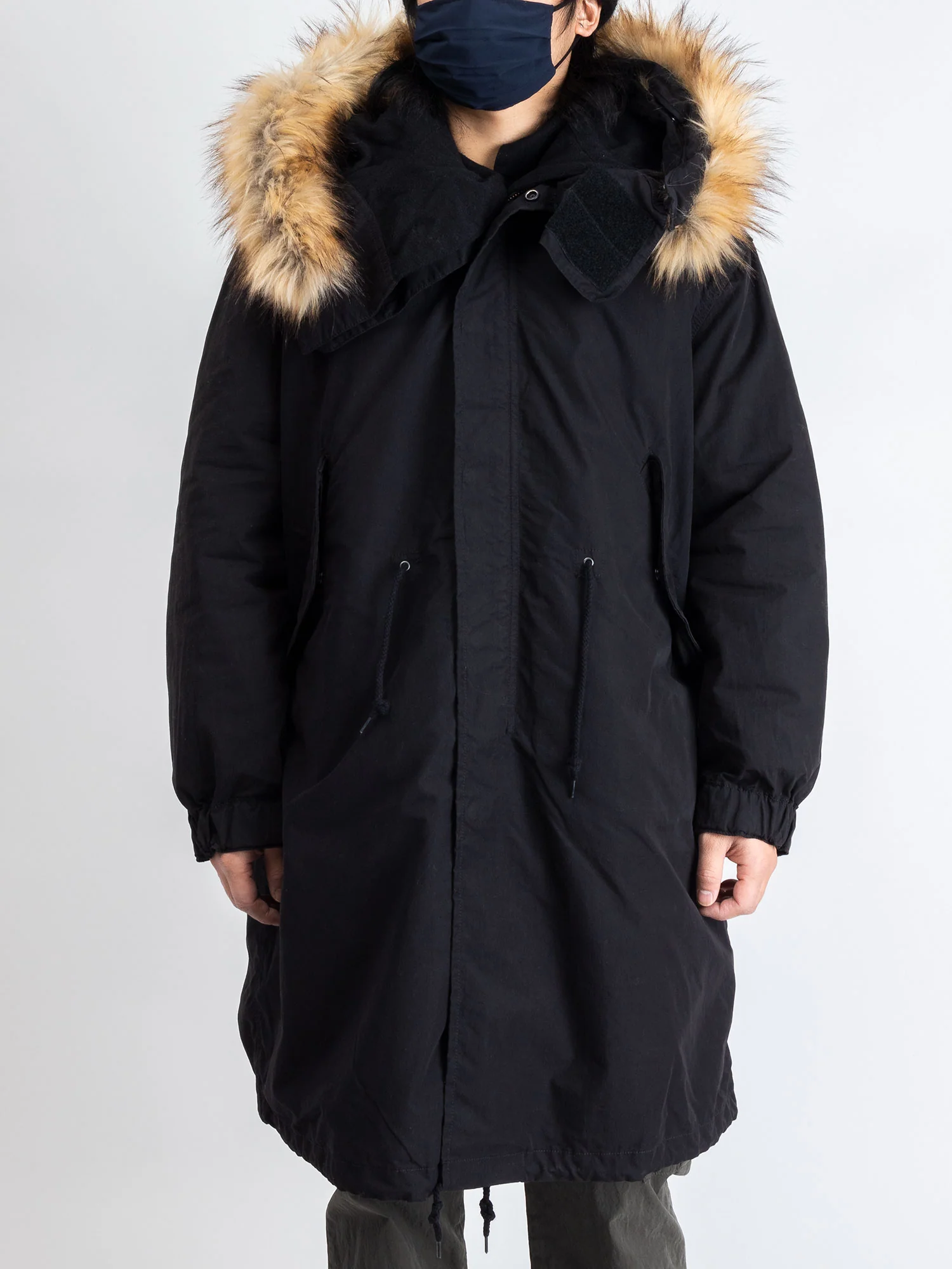 Fishtail Parka in Black - Image 2