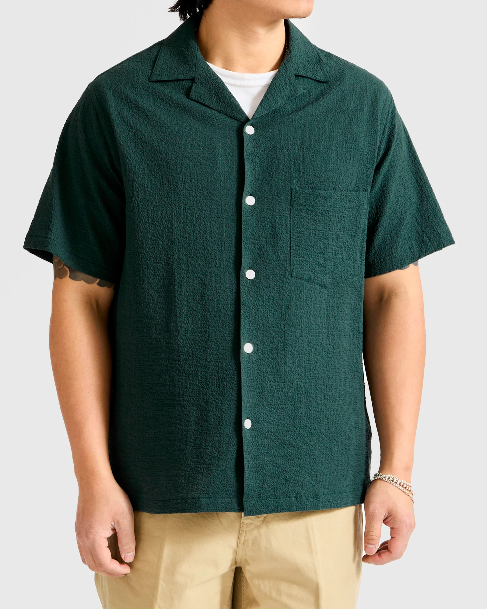 Flamé Shirt in Green - Image 2