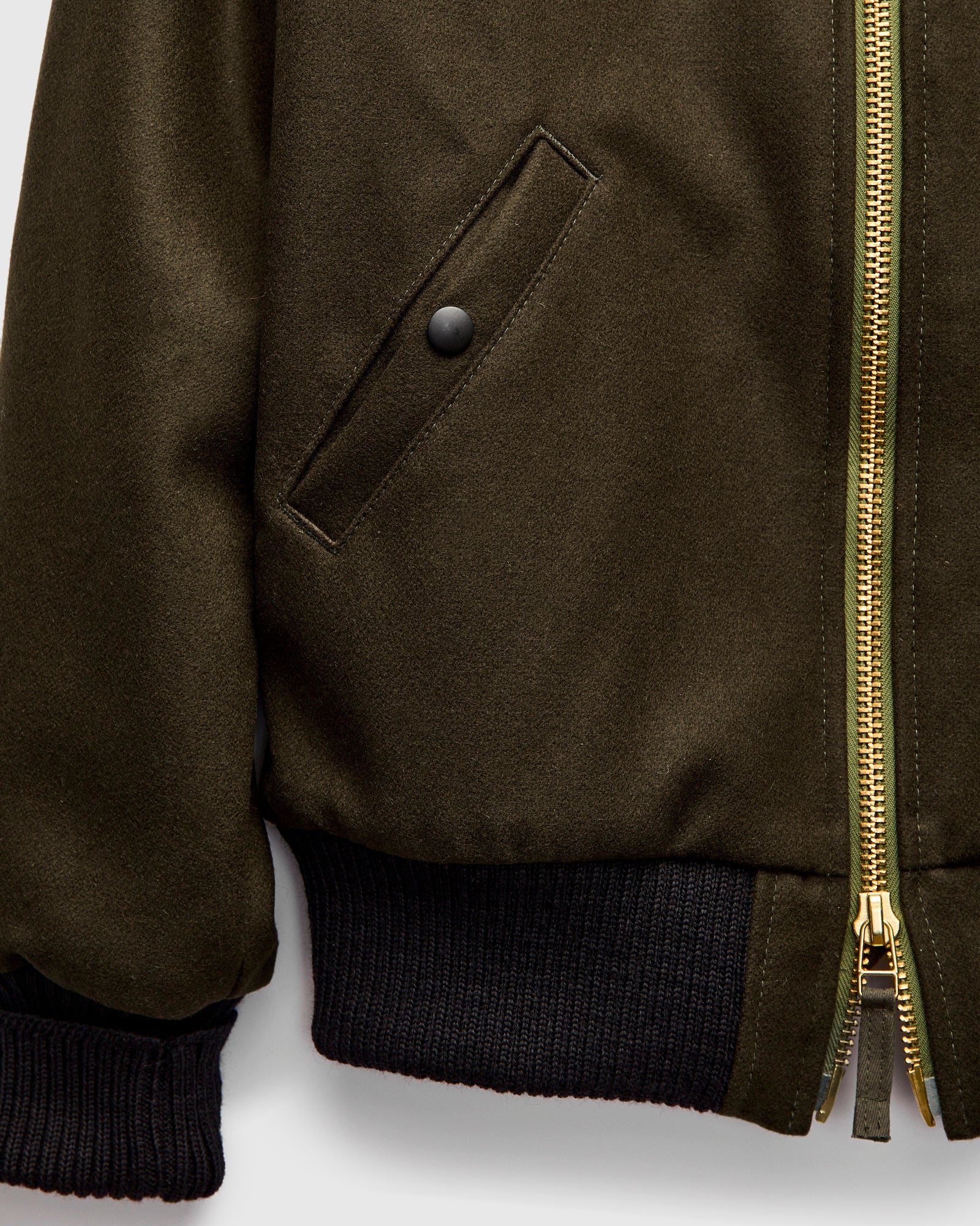 Flyers Club Jacket in Loden Green - Image 5