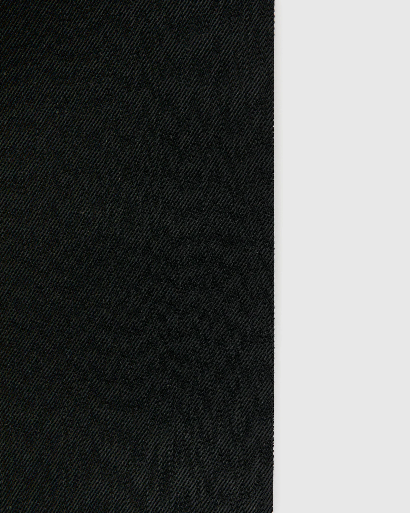 "Forever Black" 12.5oz No-Fade Selvedge Denim - Weird Guy Fit - Image 11