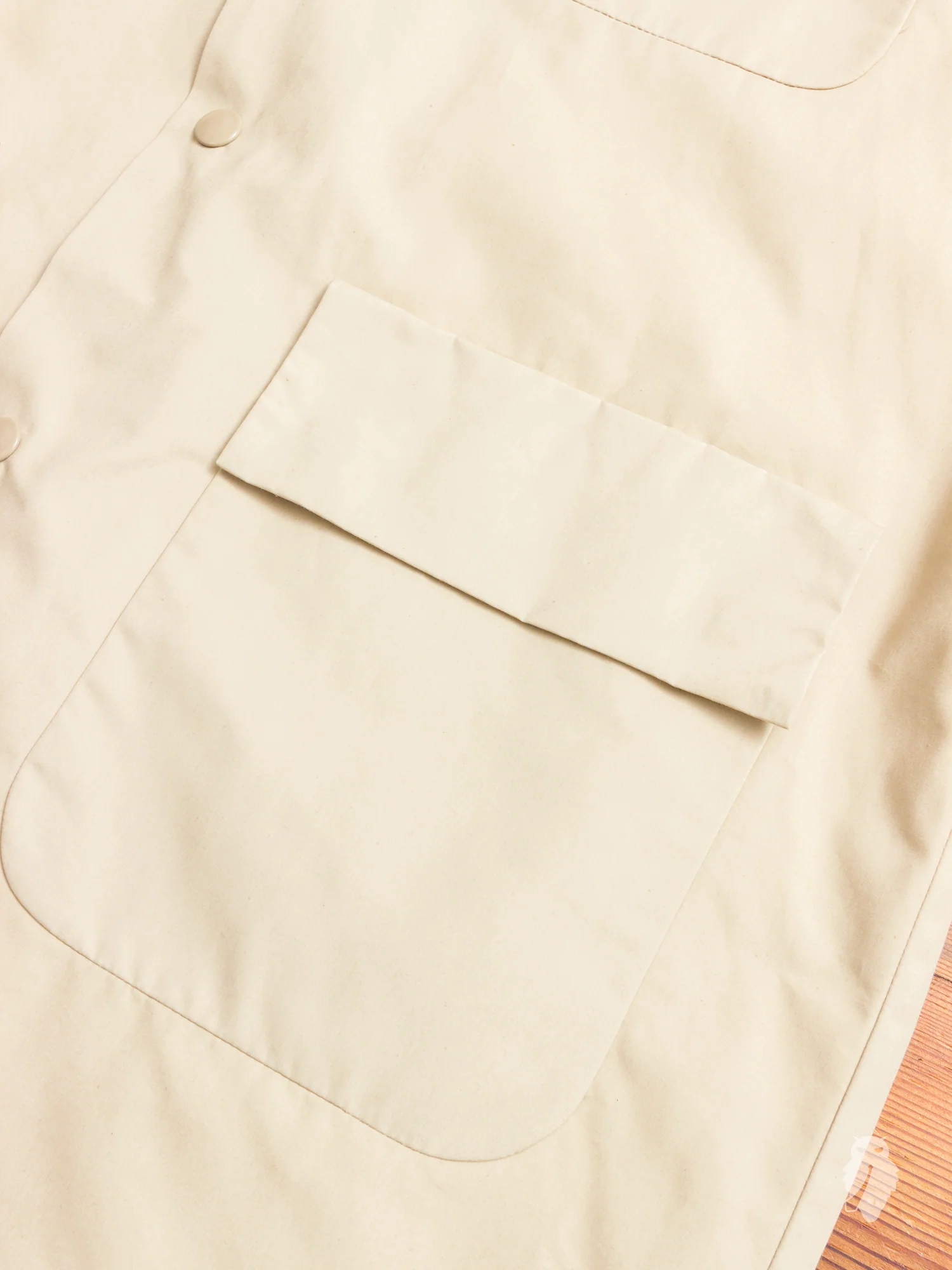 "Geo" Shell Jacket in Sand - Image 10