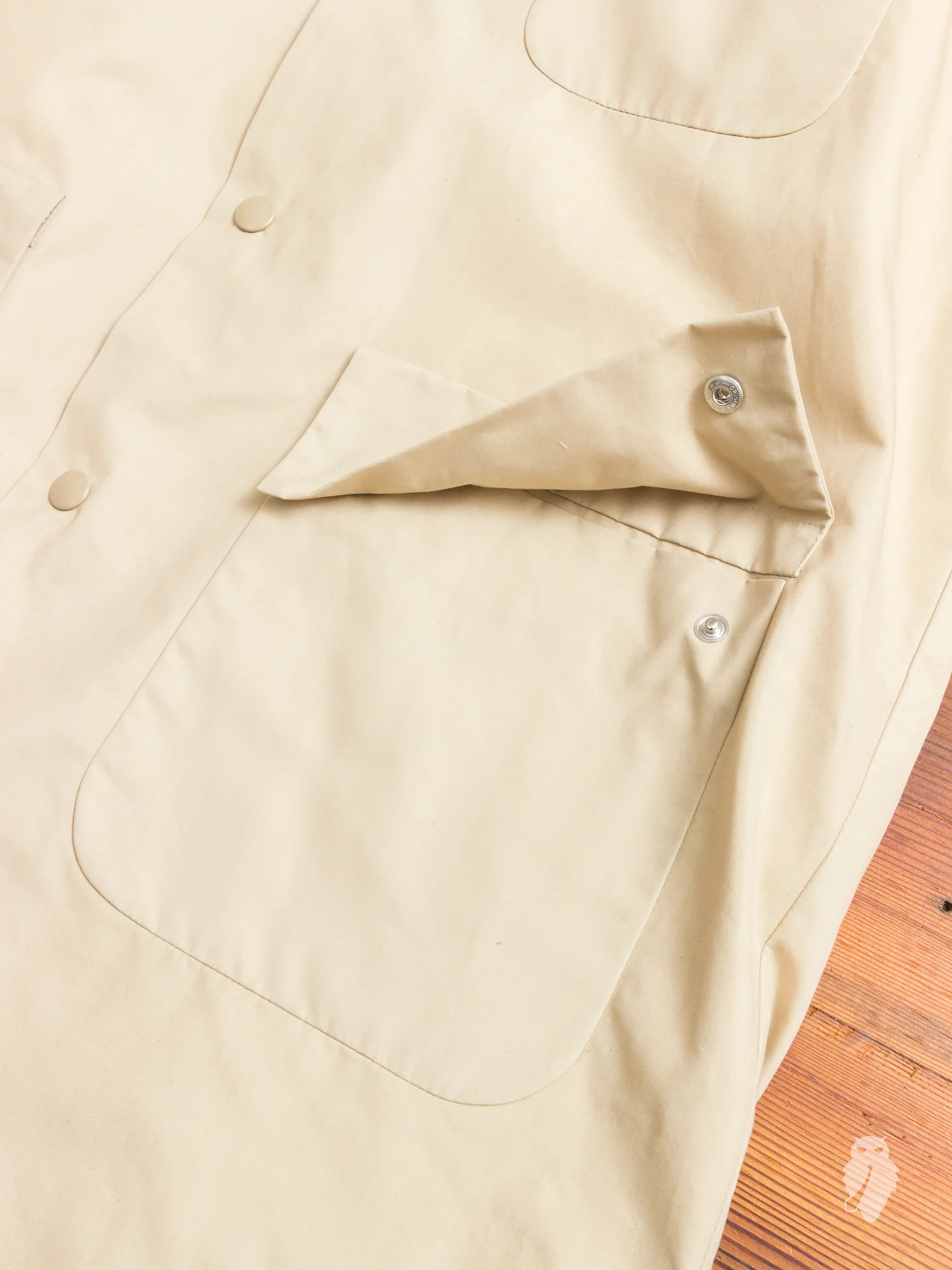 "Geo" Shell Jacket in Sand - Image 14