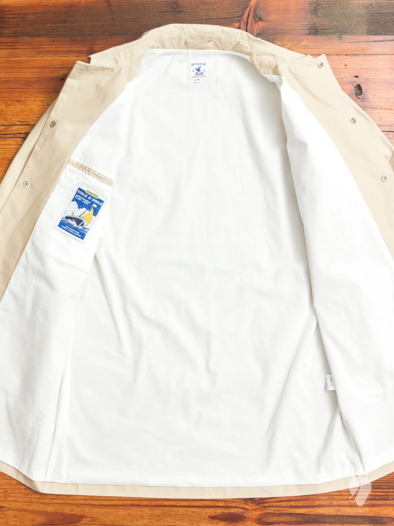 "Geo" Shell Jacket in Sand - Image 5