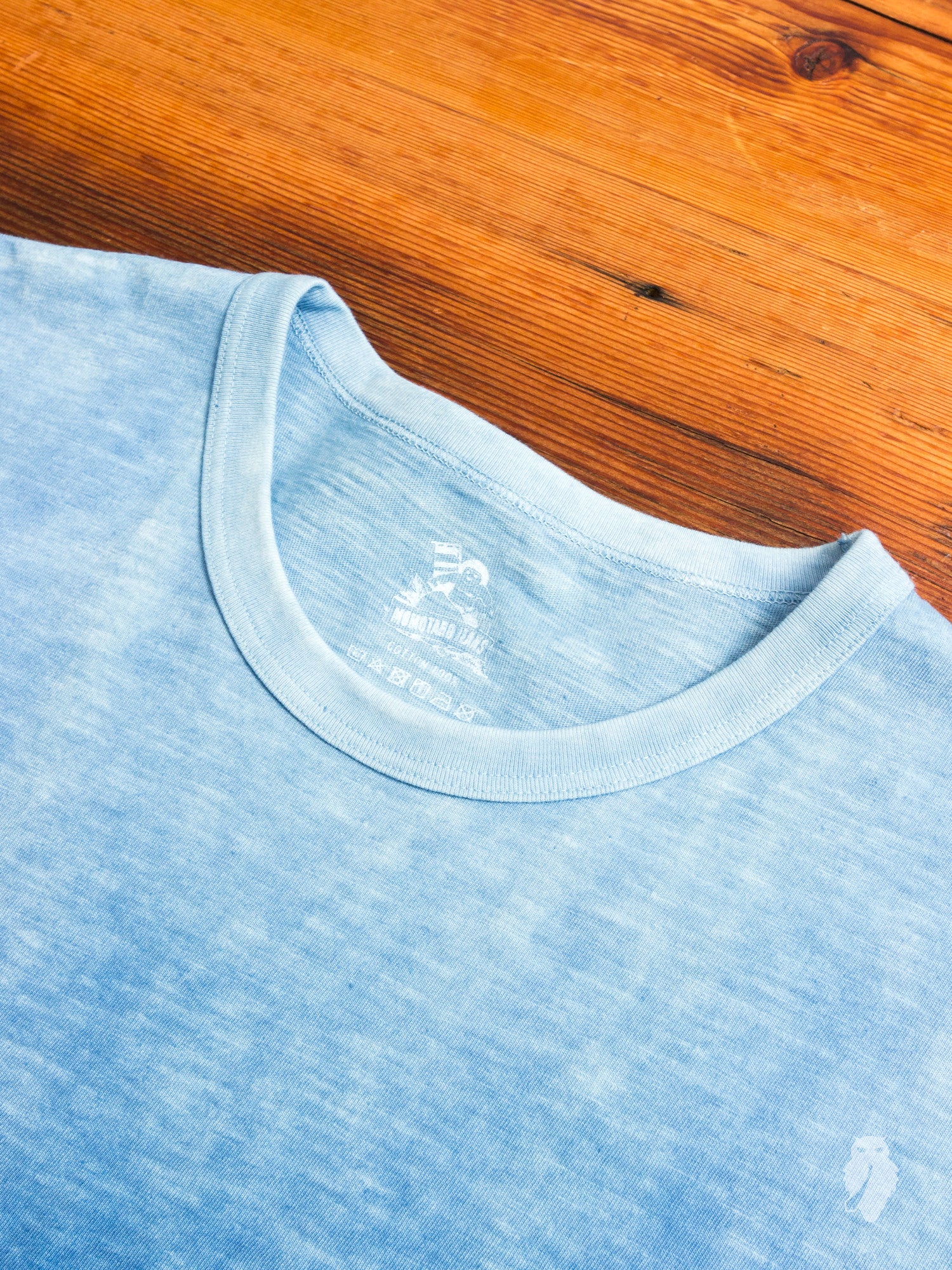 07-041 "Going to Battle" Gradient T-Shirt in Natural Indigo - Image 2