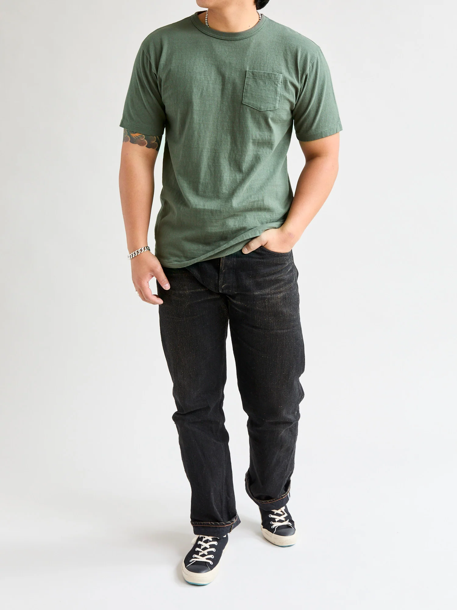 Hanalei Short Sleeve T-Shirt in Grape Leaf - Image 8