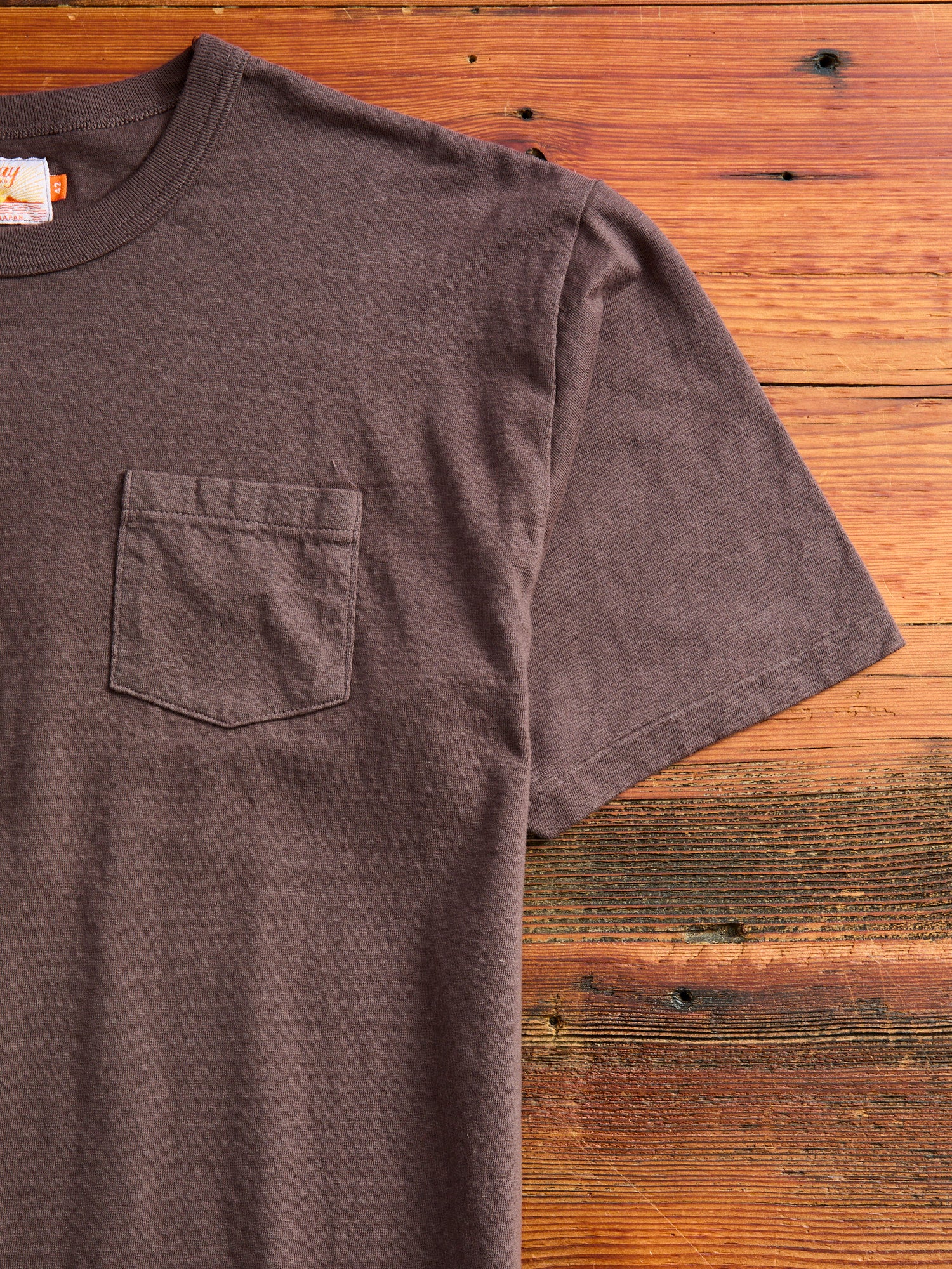 Hanalei Short Sleeve T-Shirt in Raisin - Image 4