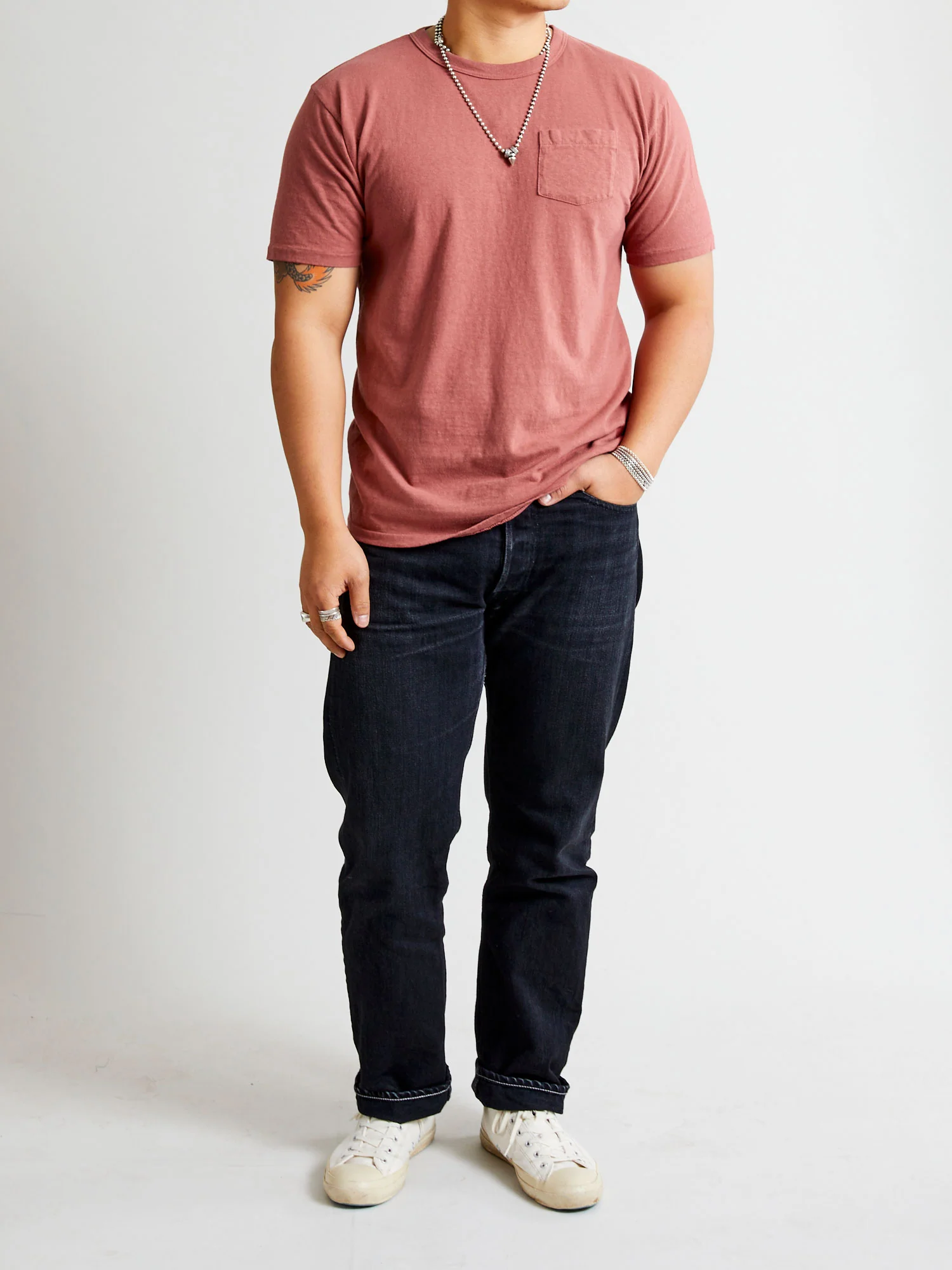 Hanalei Short Sleeve T-Shirt in Spiced Apple - Image 8