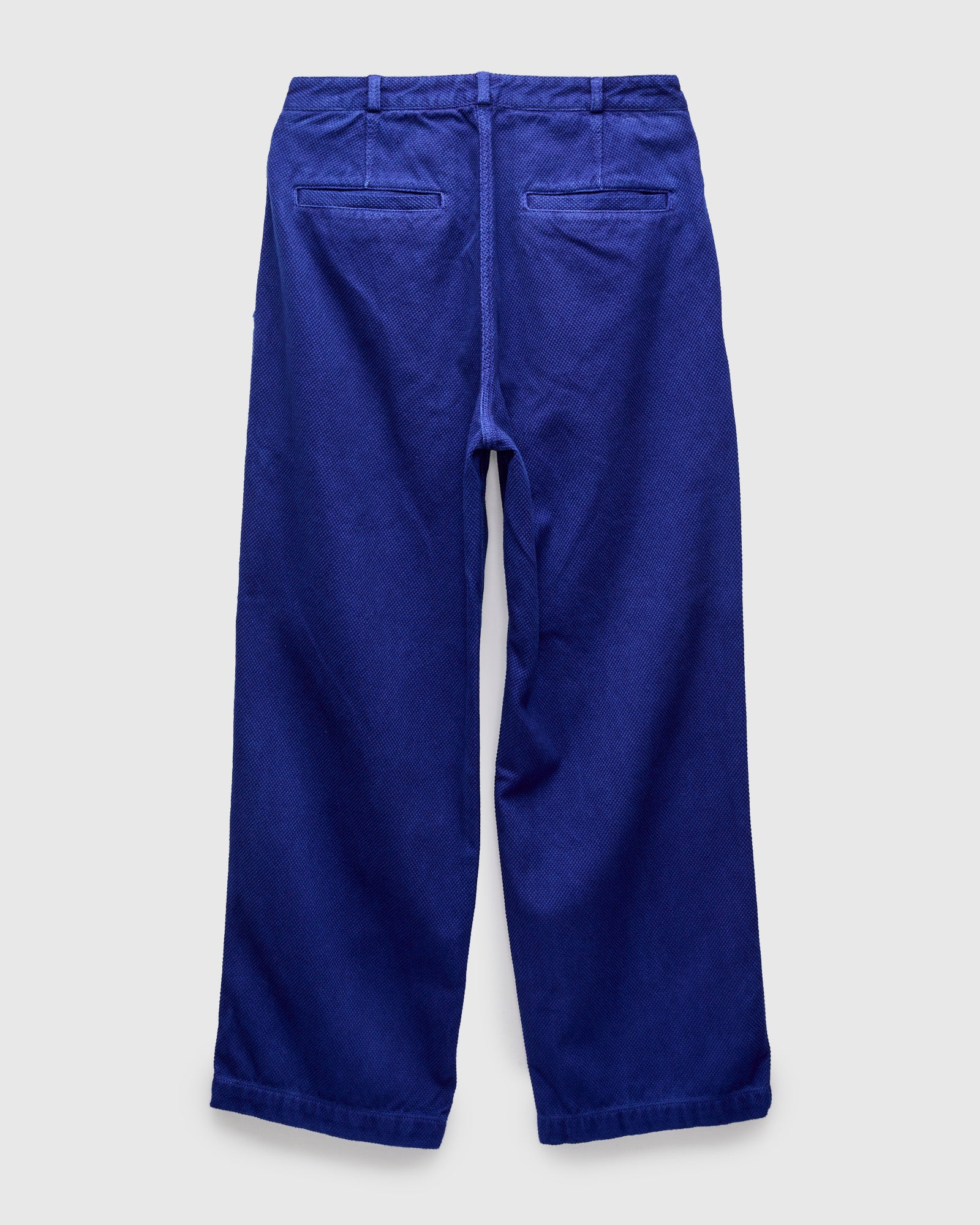 Hand Dyed Sashiko Fatigue Pants in Indigo - Image 2