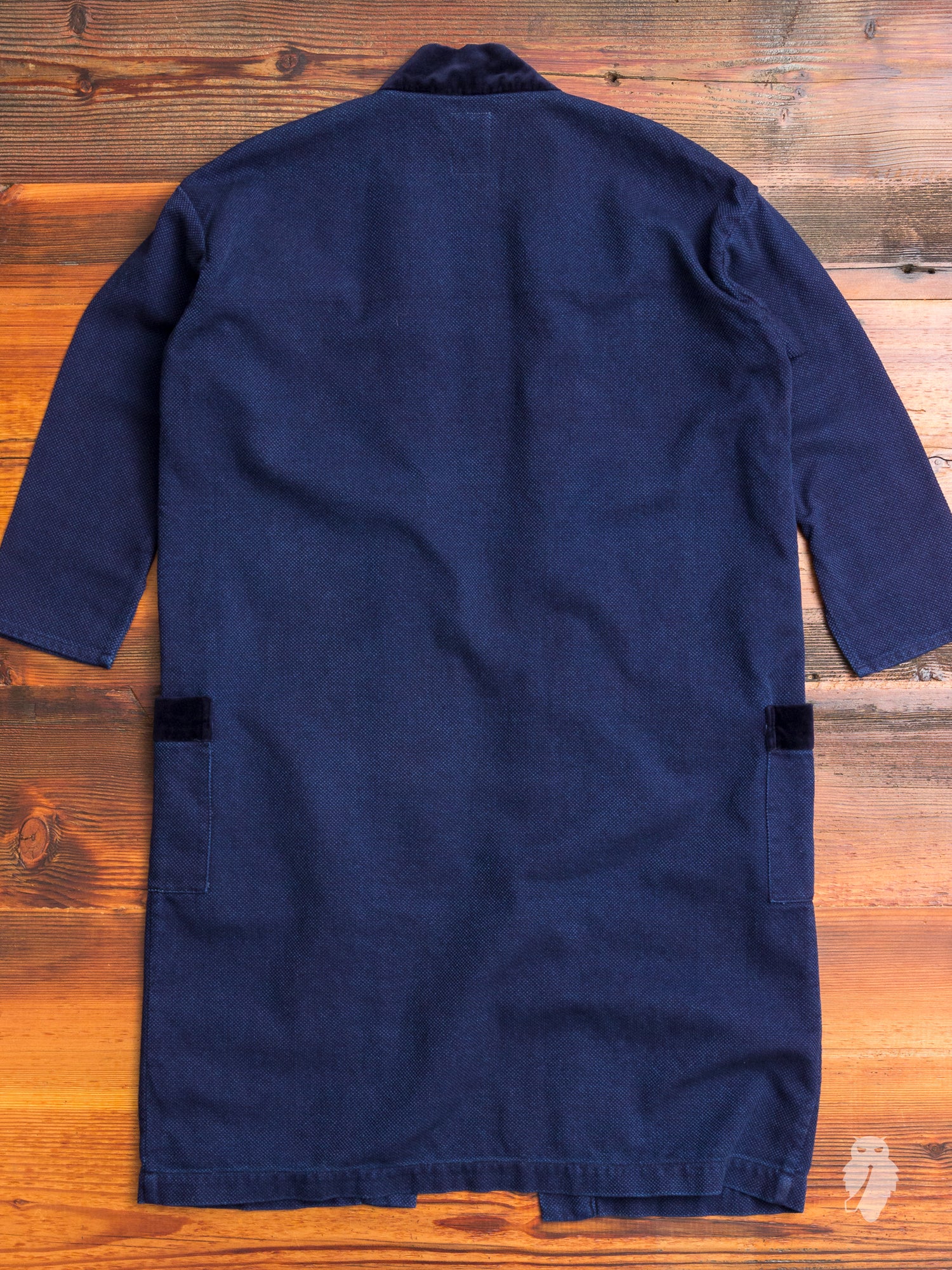 Haori Sashiko Coat in Indigo - Image 10