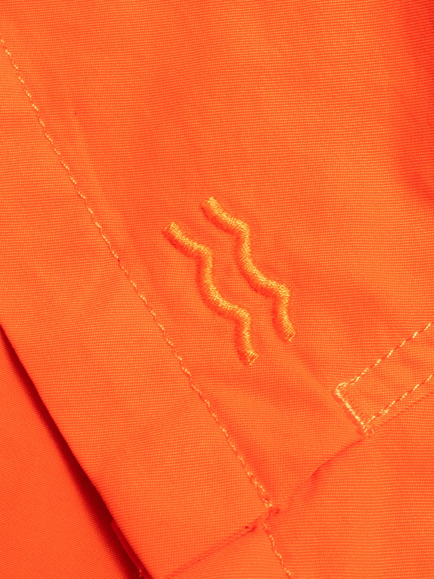 Hauge Swim Shorts in Rescue Orange - Image 5