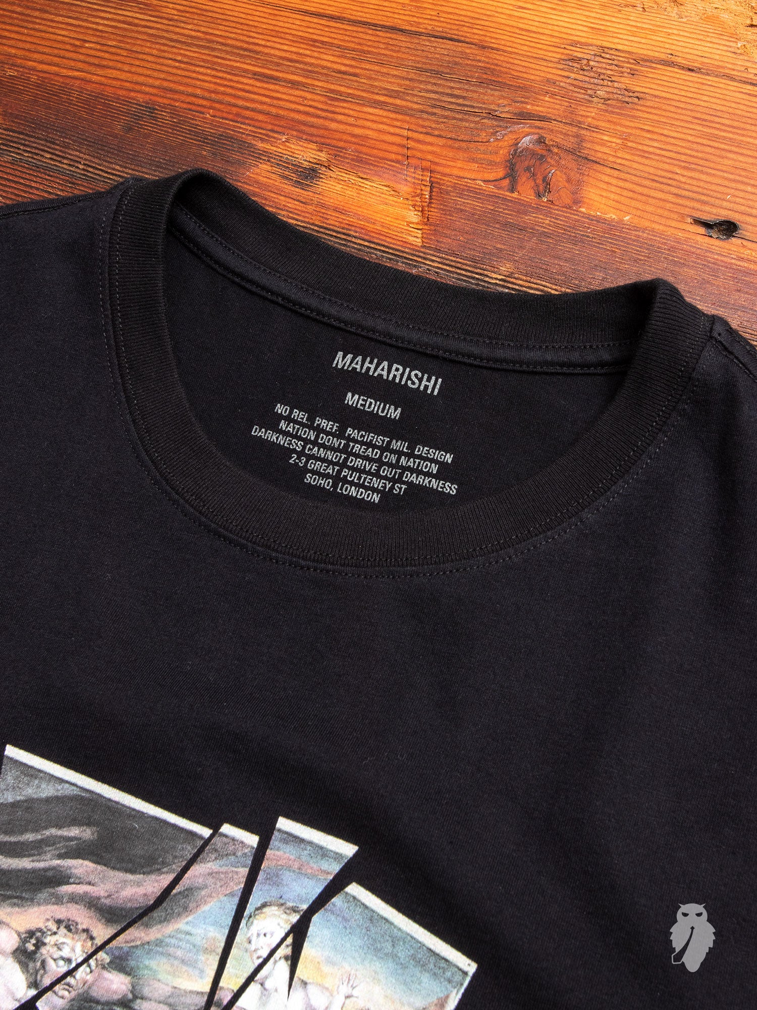 "Heaven & Hell" T-Shirt in Black - Image 2