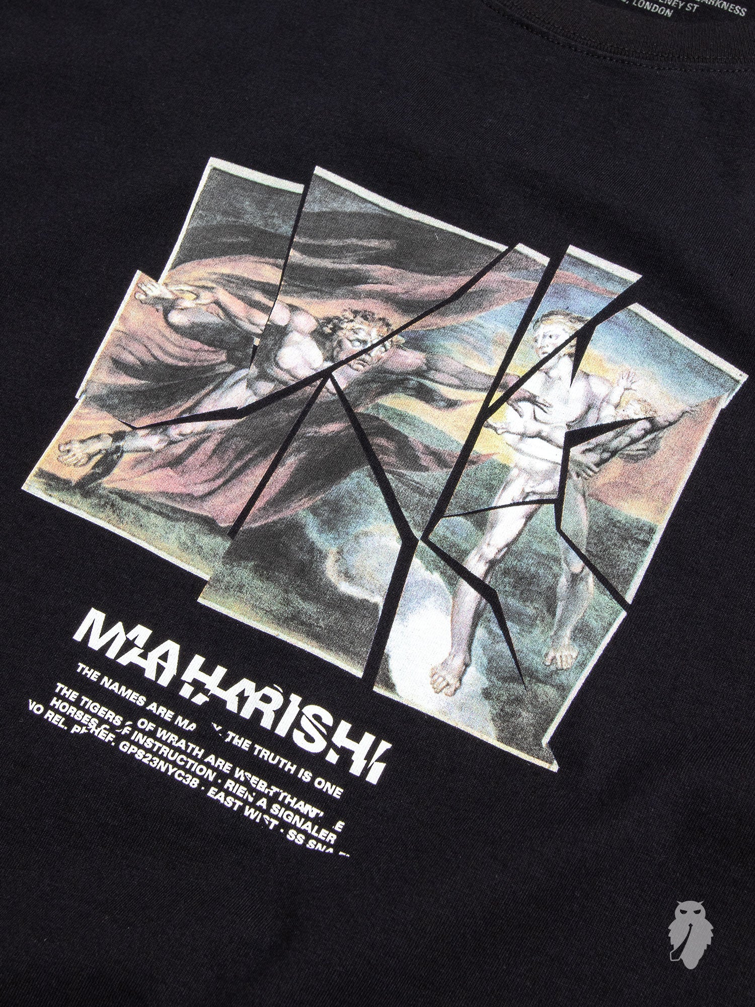 "Heaven & Hell" T-Shirt in Black - Image 3