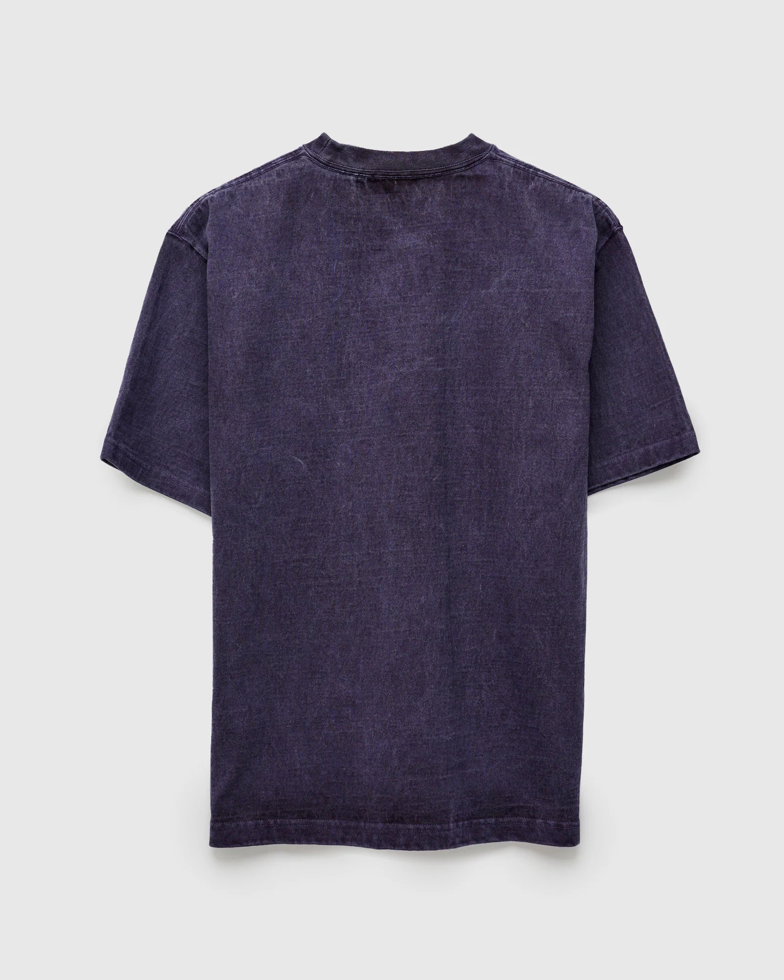 Heavyweight Pigment Dye Pocket T-Shirt in Faded Purple - Image 2