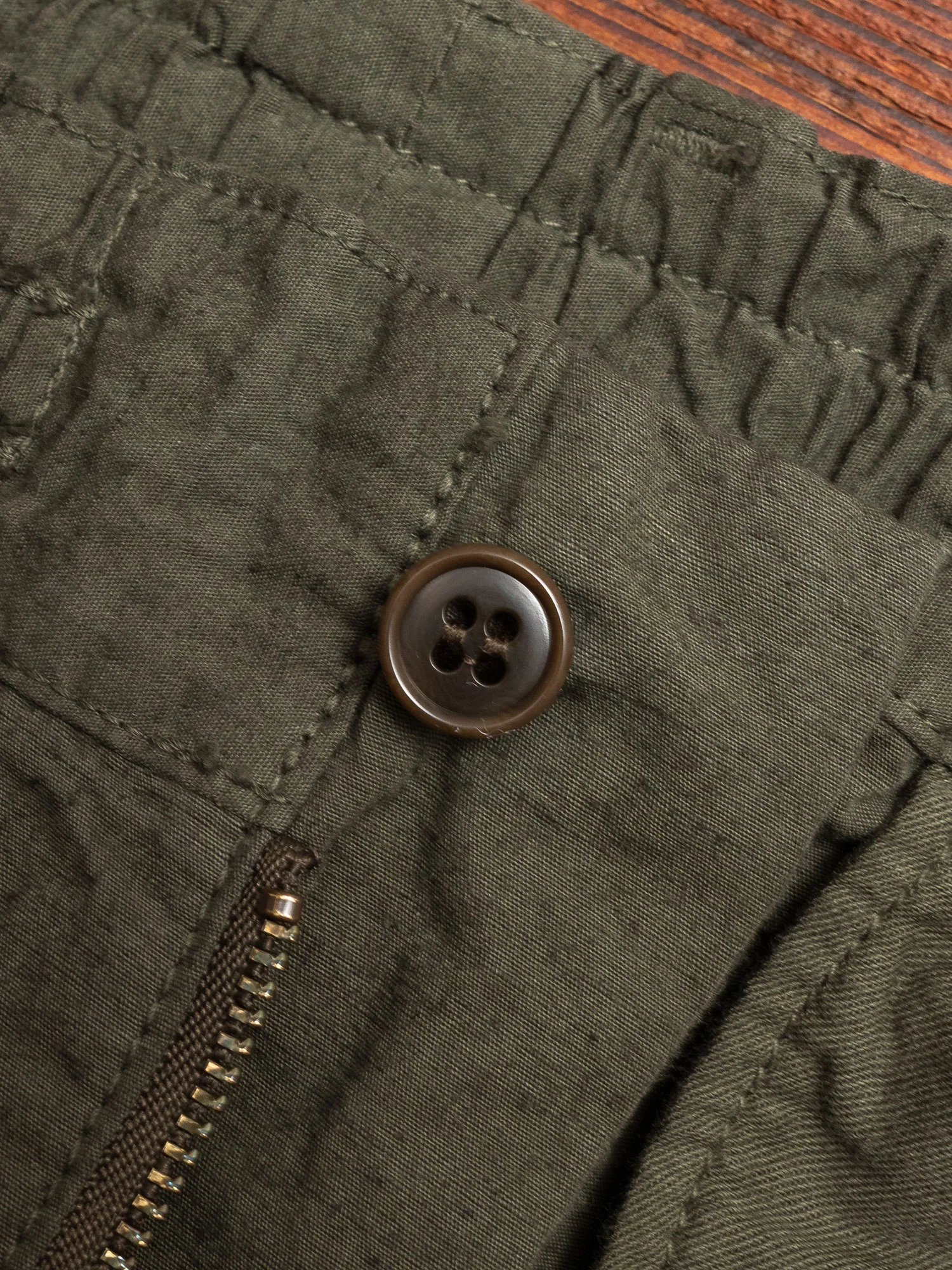 Hemp Easy Pants in Khaki - Image 7