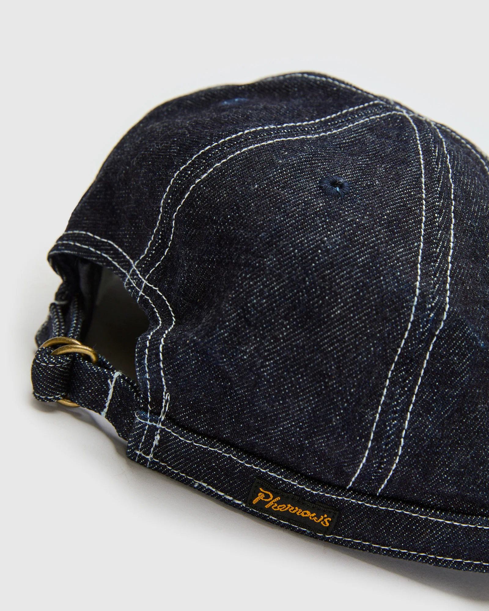 13.5oz Denim Work Cap in Indigo - Image 4