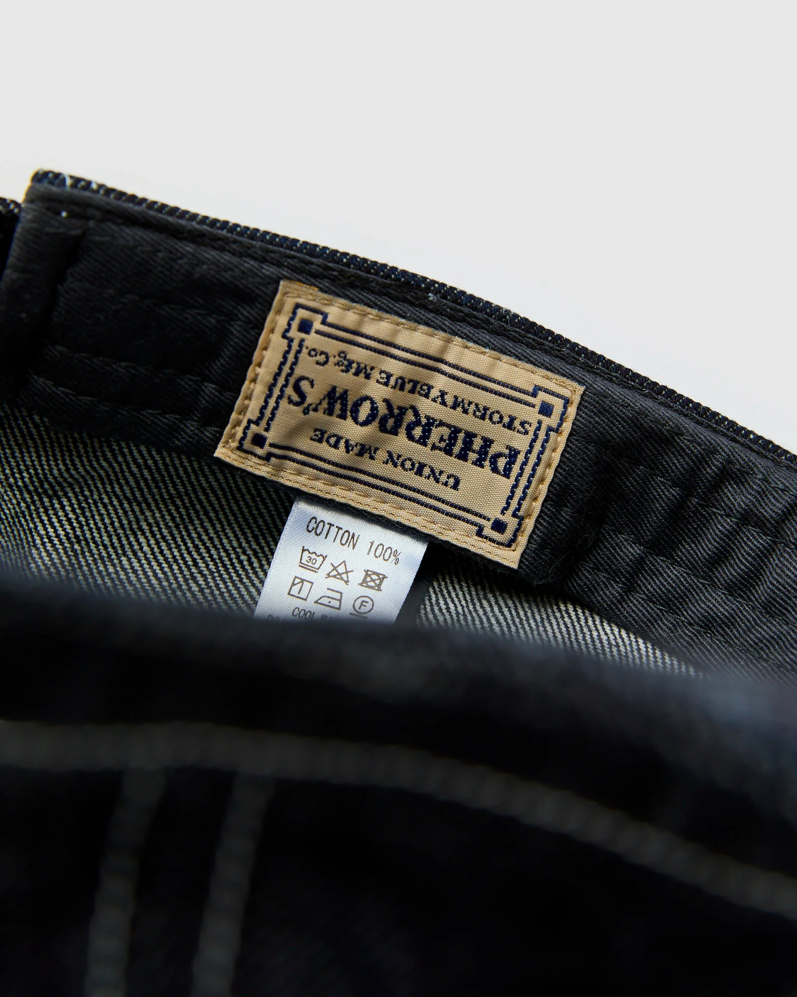 13.5oz Denim Work Cap in Indigo - Image 6