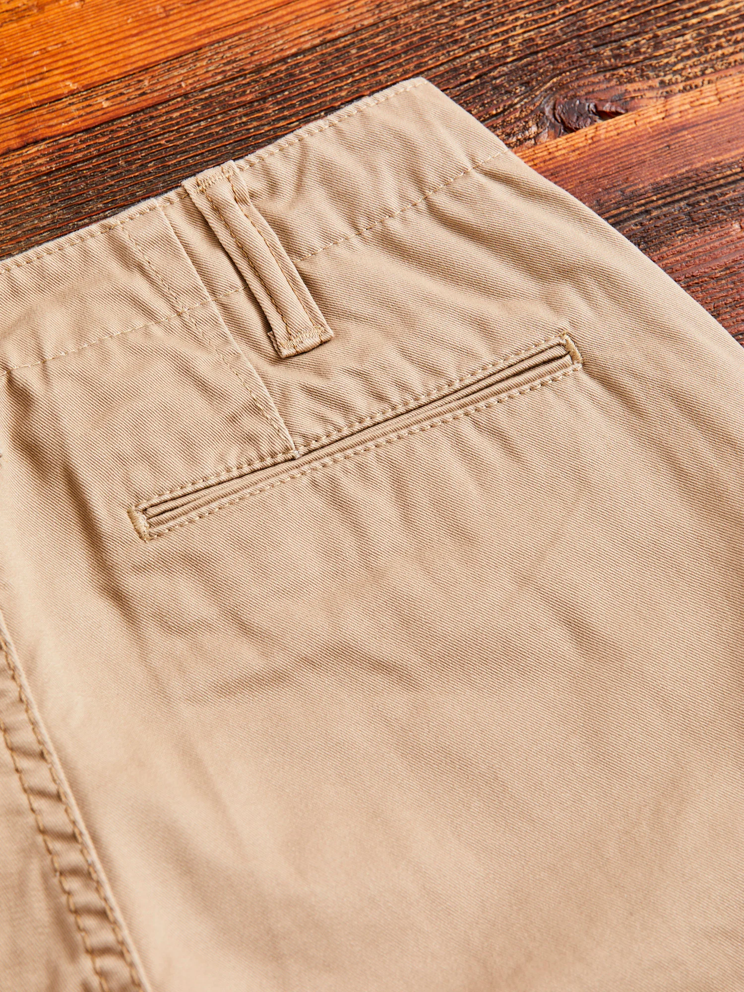High Density Twill Chino in Beige - Image 9
