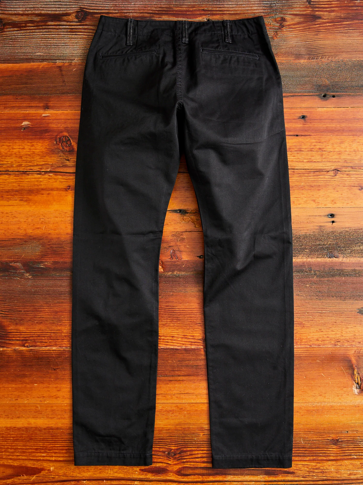High Density Twill Chino in Black - Image 10