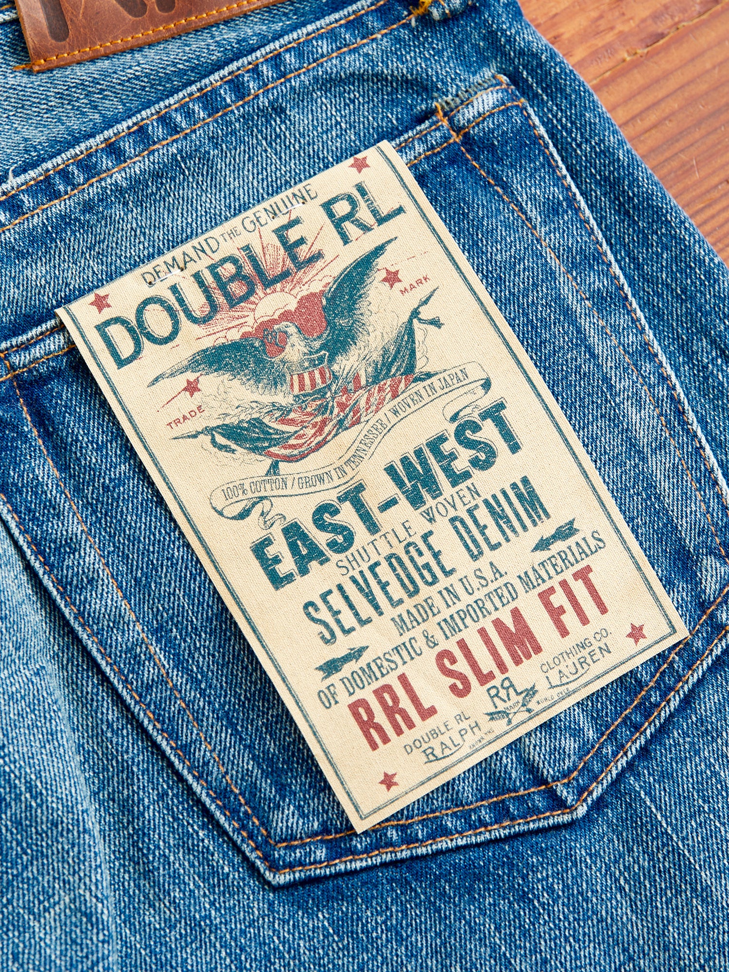 "Hillsview Wash"  16oz Selvedge Denim - Slim Fit - Image 11