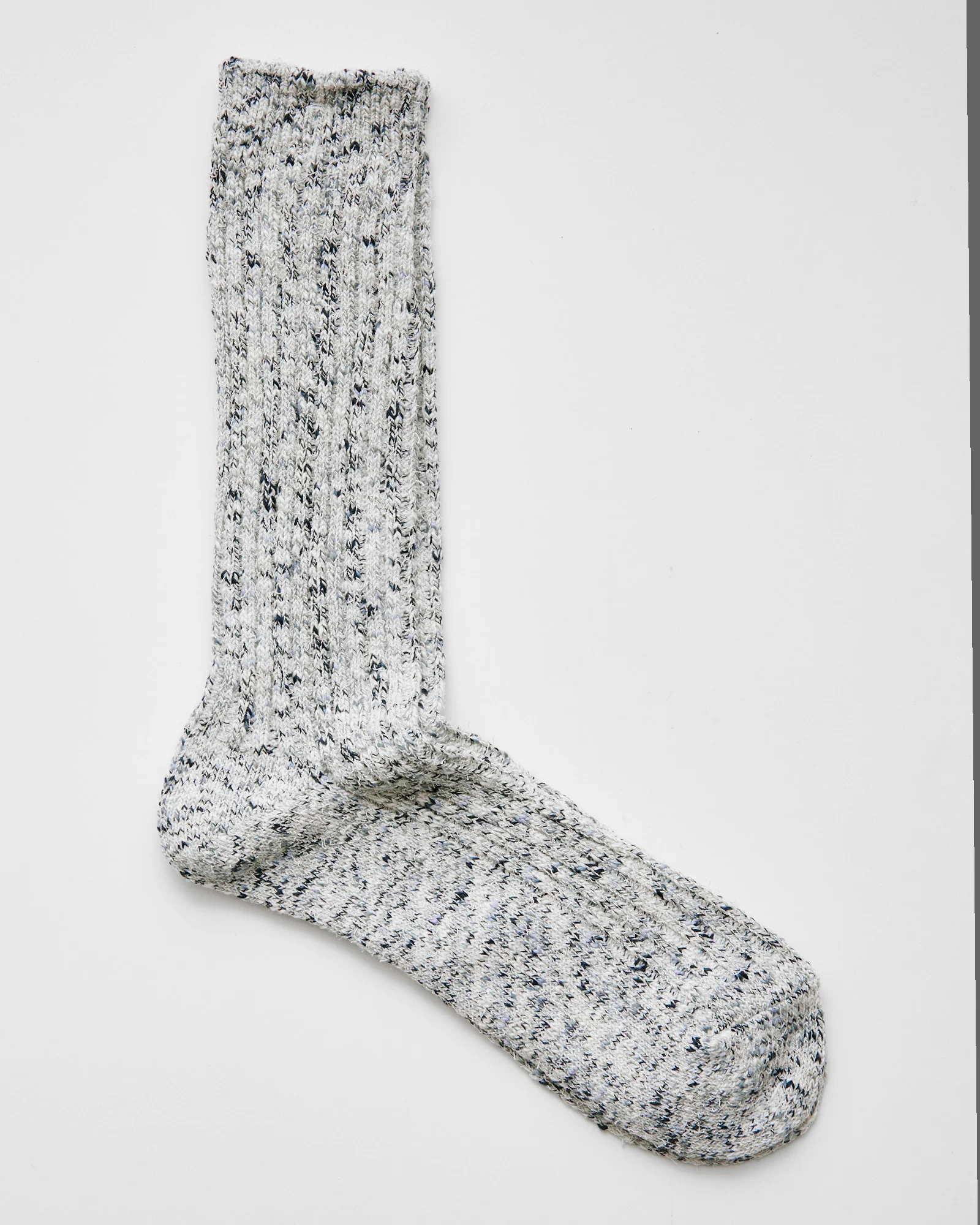 Homespun Yarn Crew Sock in Cookies & Cream - Image 2