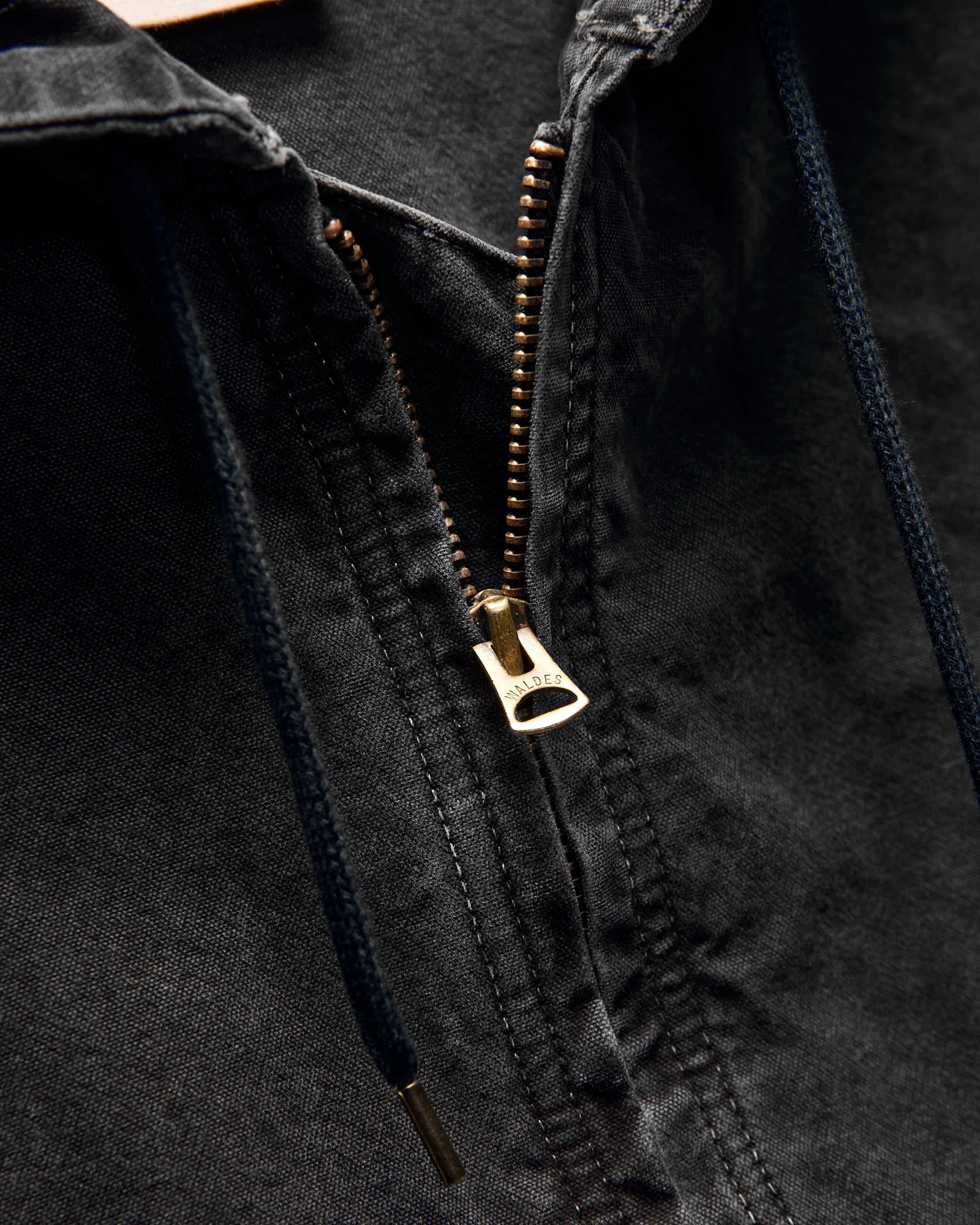 Hooded Duck Field Jacket in Black - Image 5
