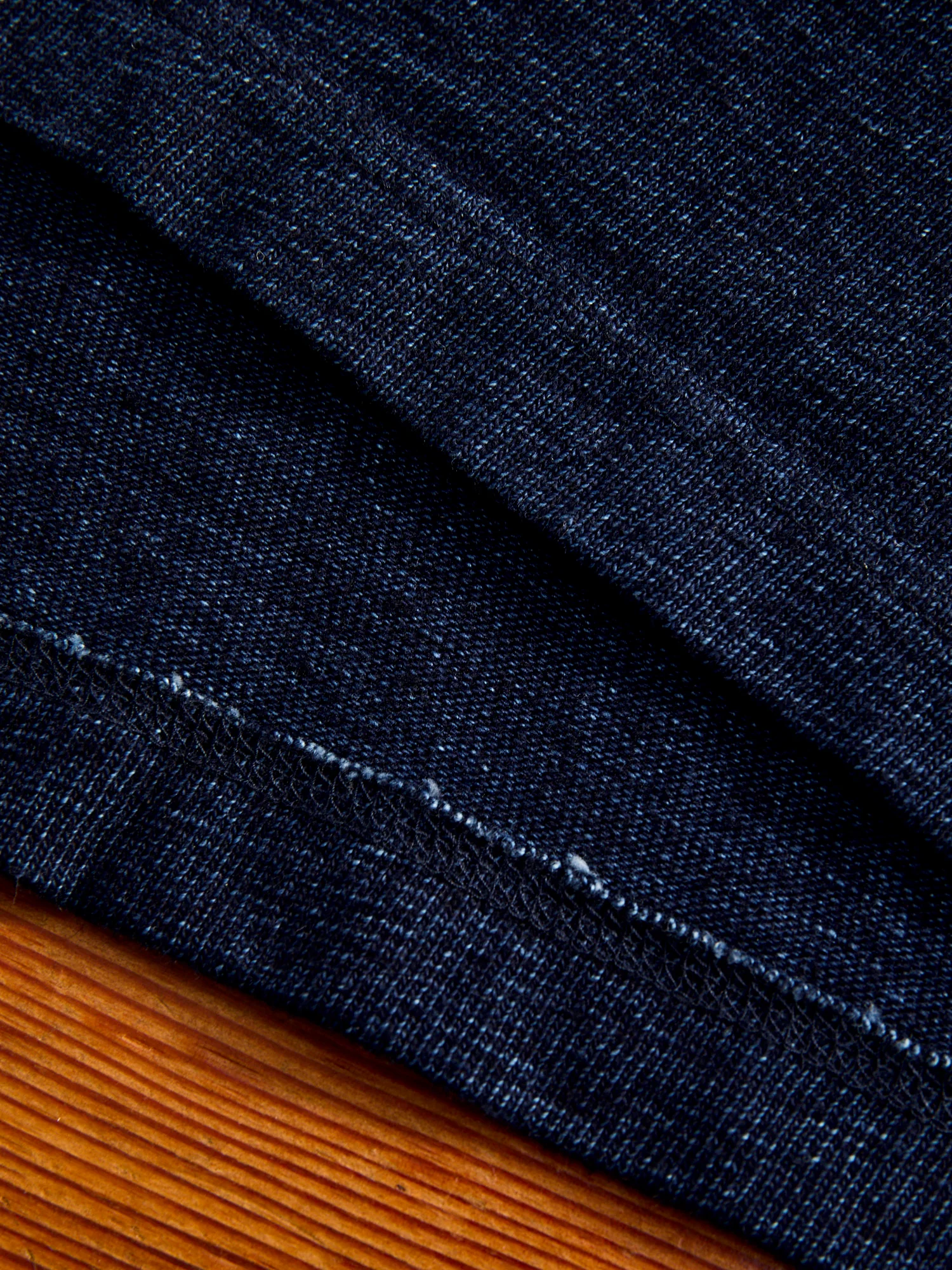 HSLS Heavy Shinkai Long Sleeve T-Shirt in Indigo - Image 5