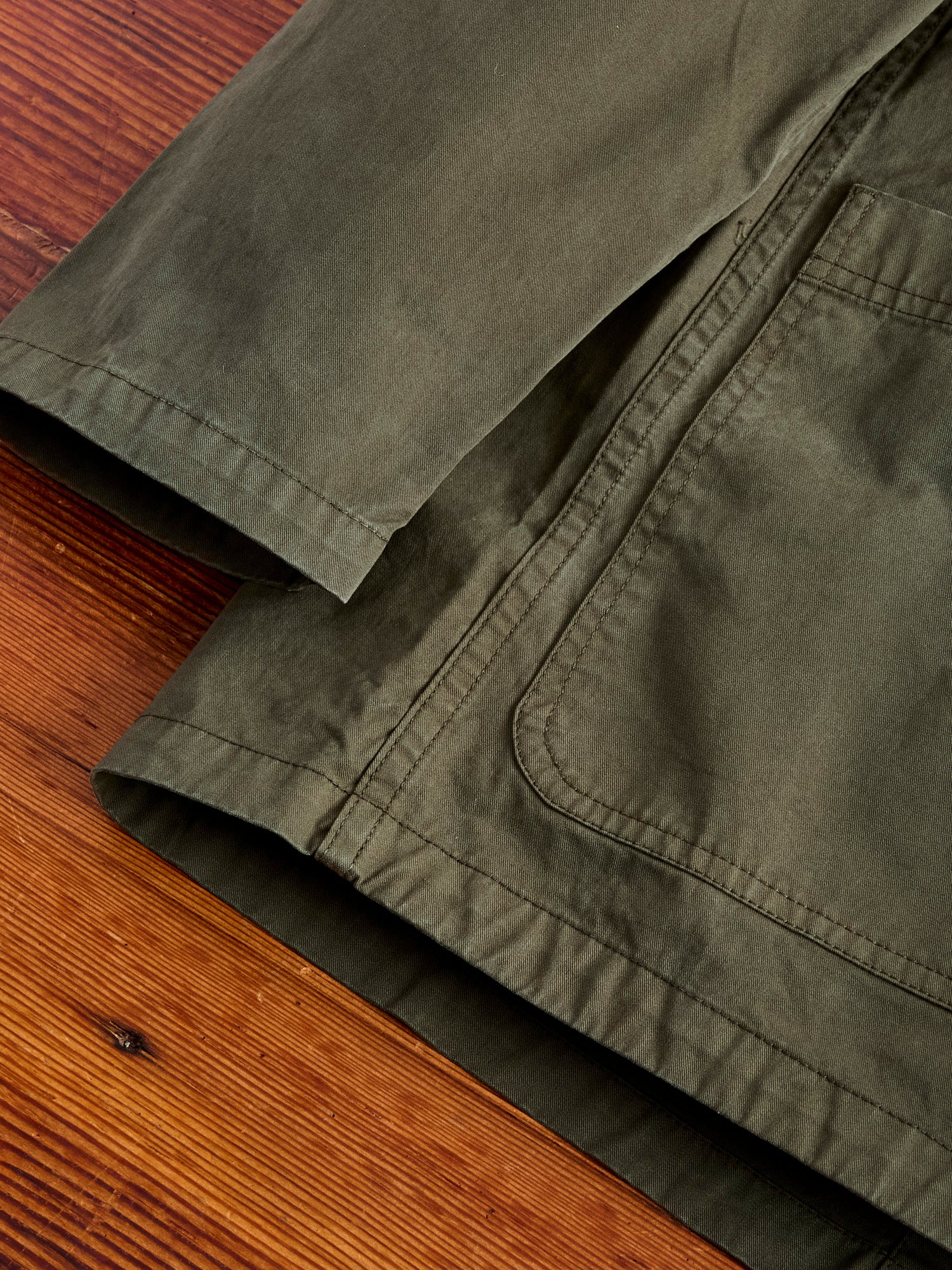 Huntly Jacket in Dark Olive - Image 7