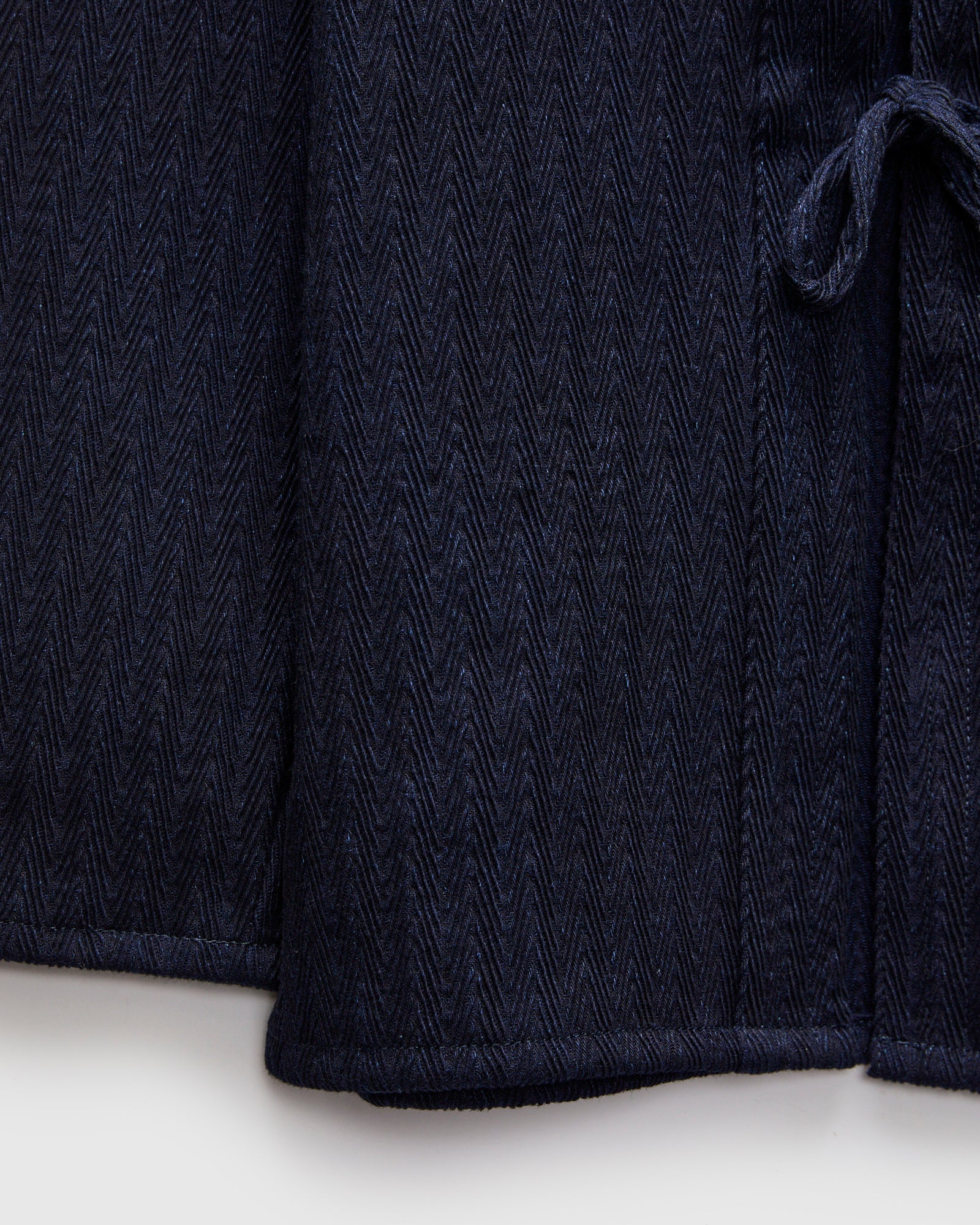 "Indigo Sugiaya" Kimono Shirt in Indigo - Image 7