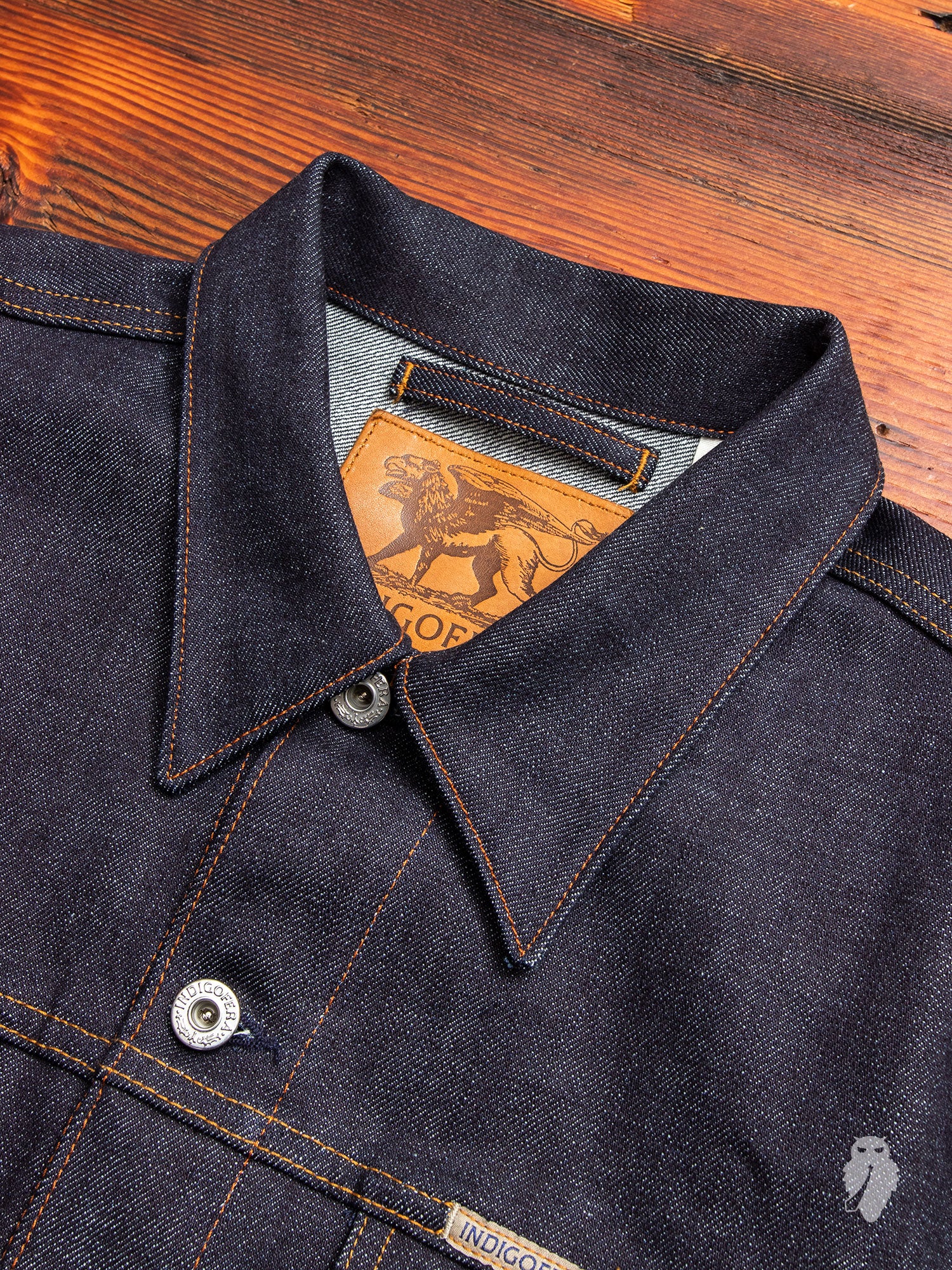 Banks 12oz Denim Jacket in Indigo - Image 3