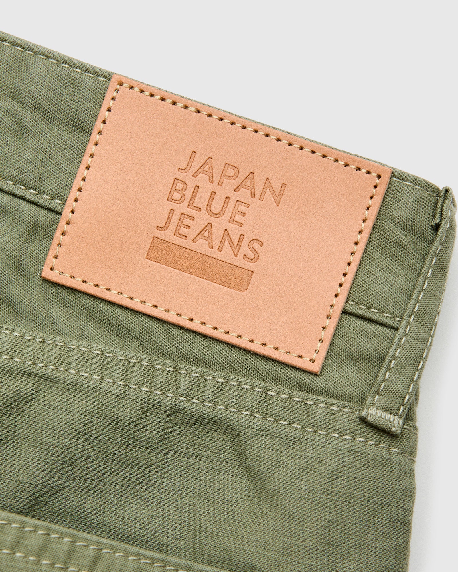JBPT1410 Olive Satin Five Pocket Pant - Classic Straight Fit - Image 9