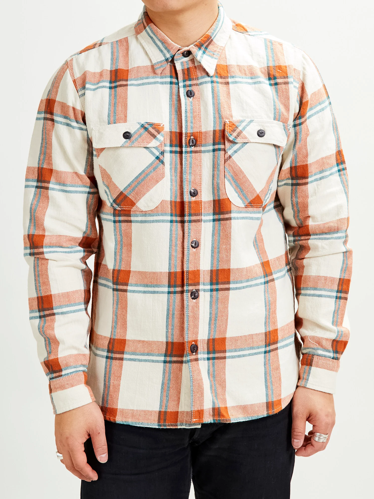 Jepson Work Shirt in Sedona Plaid - Image 2