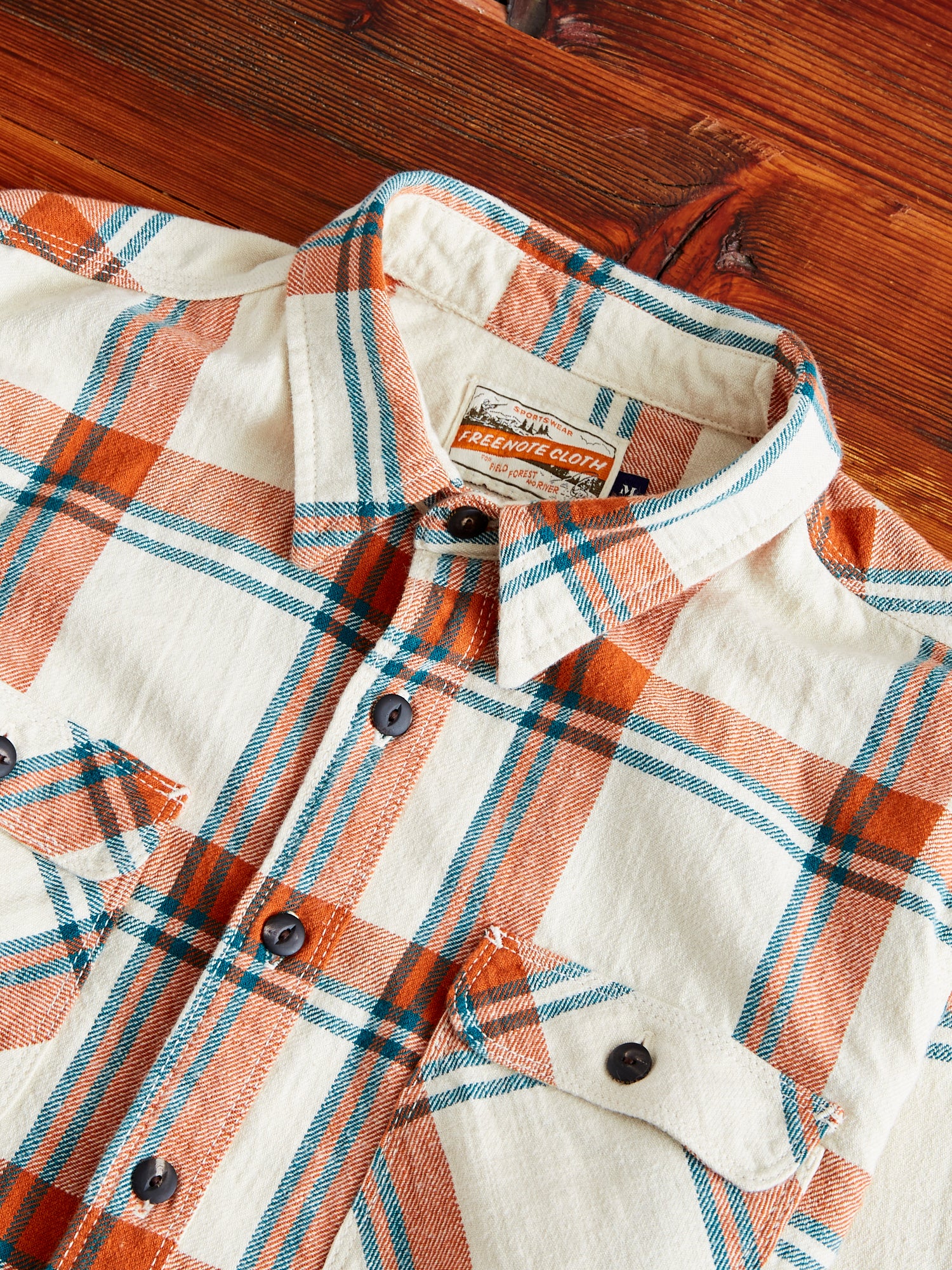 Jepson Work Shirt in Sedona Plaid - Image 3