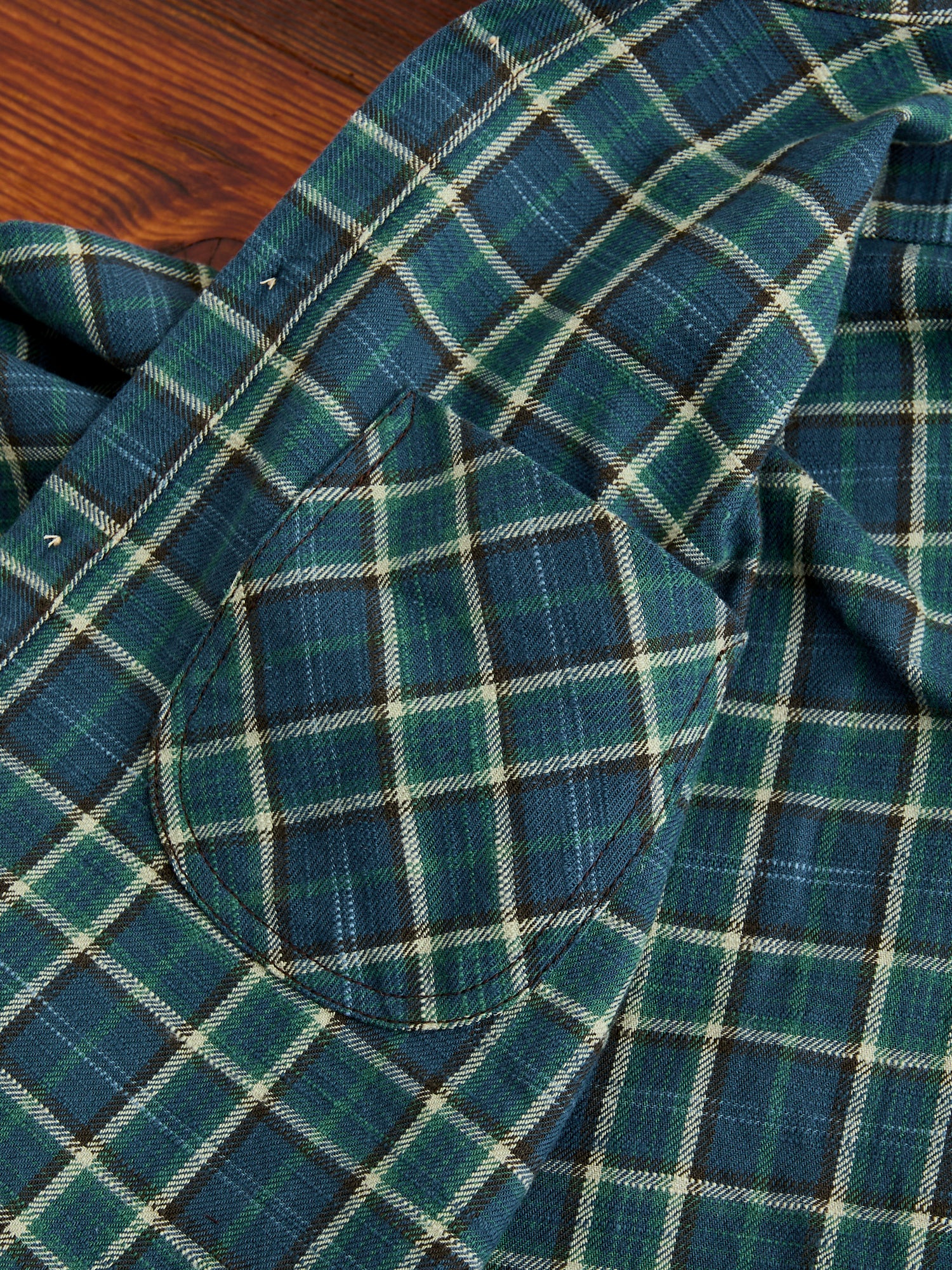 "Jumper Shirt" in Vintage Slub Plaid - Image 8