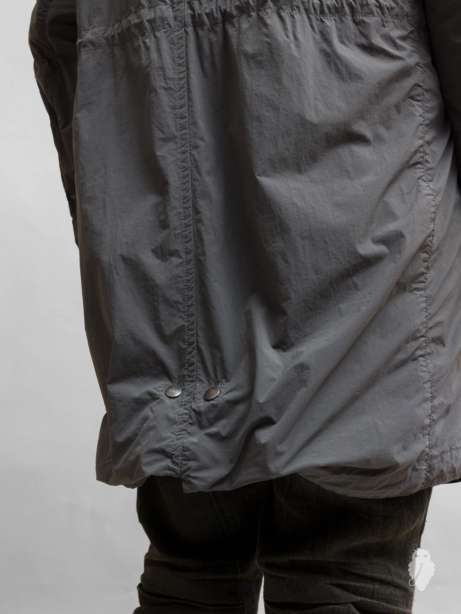 Taslan Nylon M-65 Mods Coat in Khaki Grey - Image 15