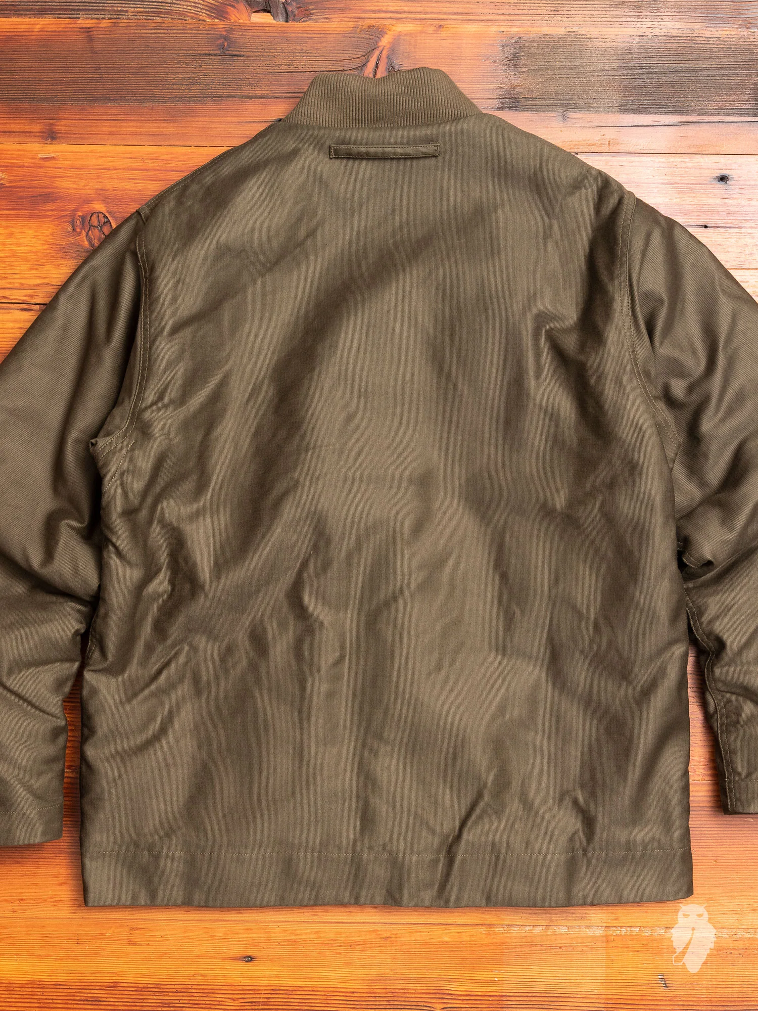 Kimono Deck Jacket in Olive - Image 12