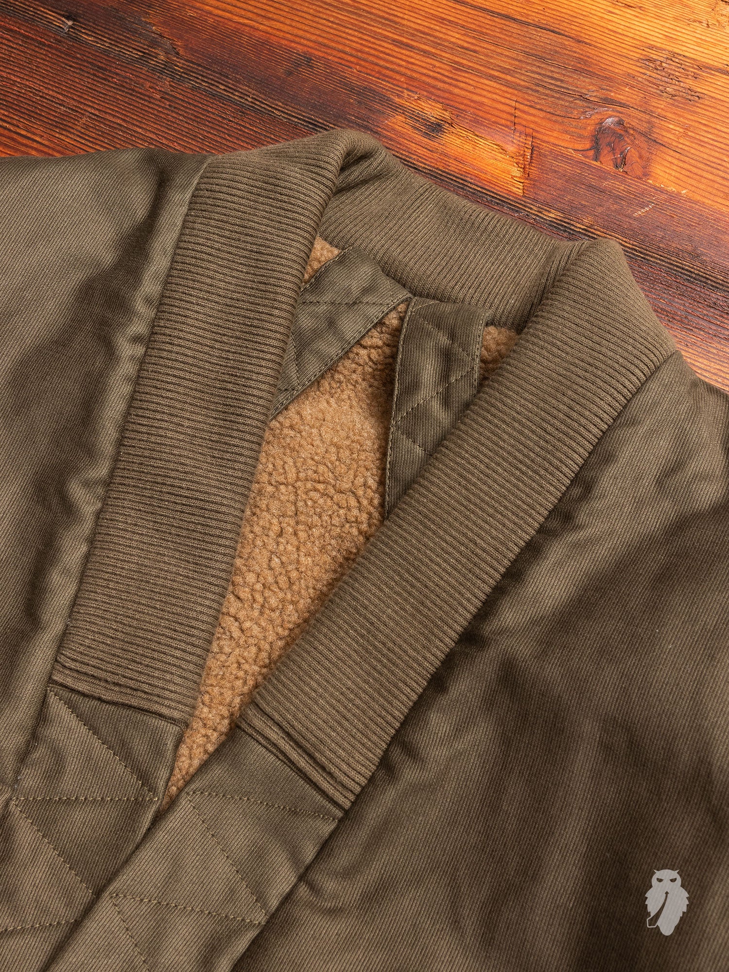 Kimono Deck Jacket in Olive - Image 3