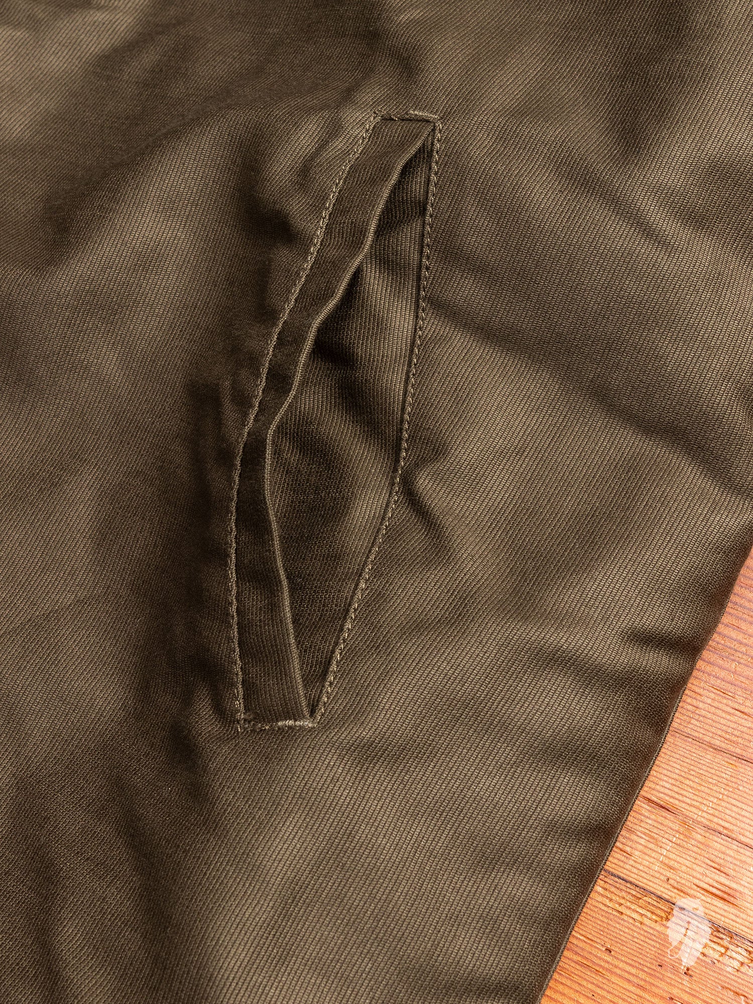 Kimono Deck Jacket in Olive - Image 6