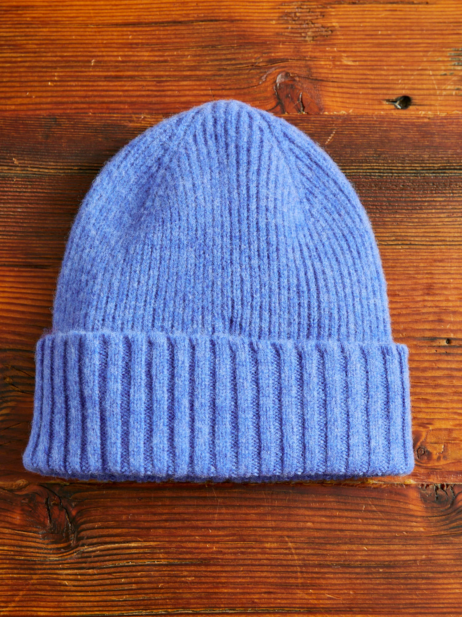"King Jammy" Wool Beanie in Surf - Image 3