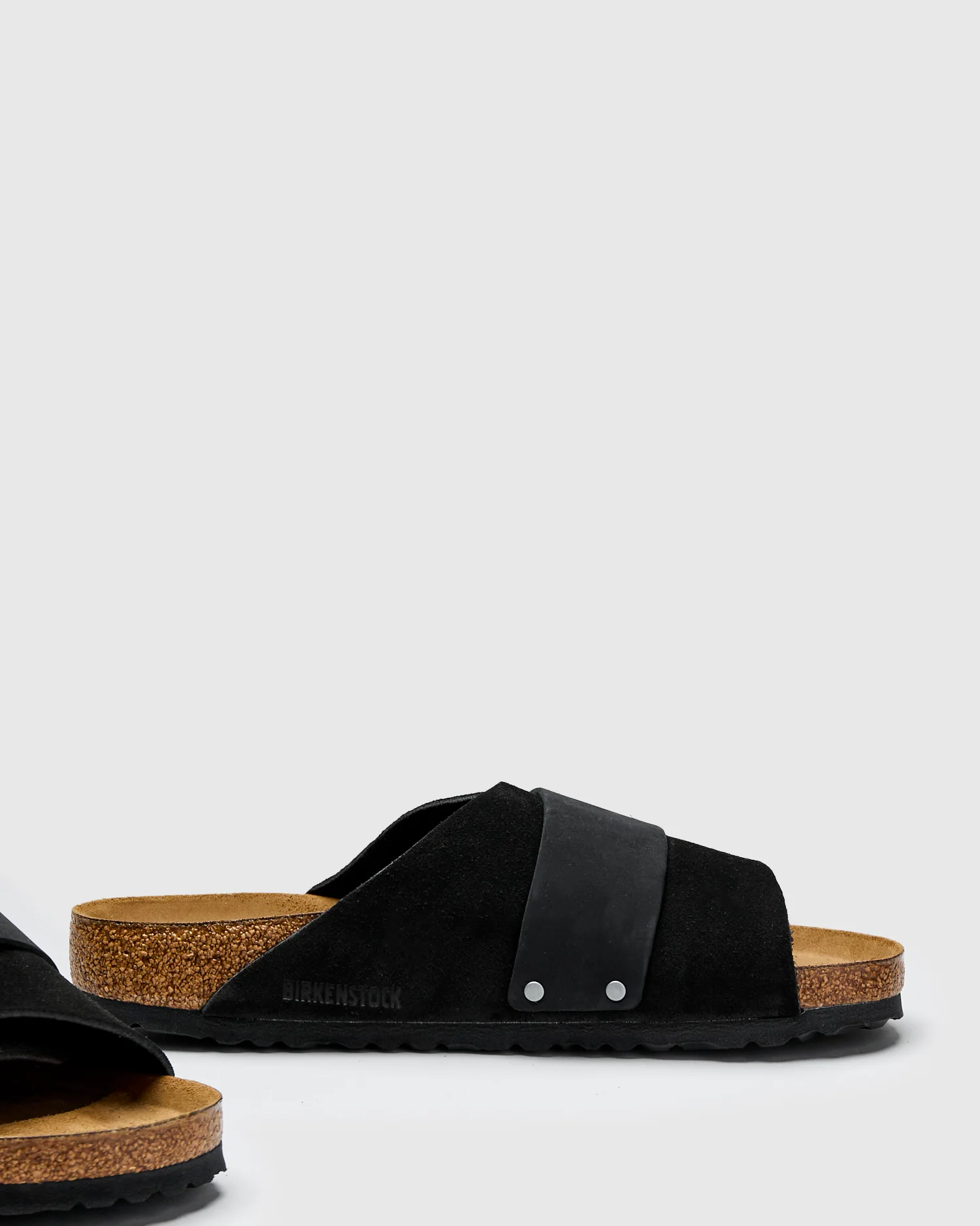 Kyoto Sandal in Black Suede Roughout - Image 4