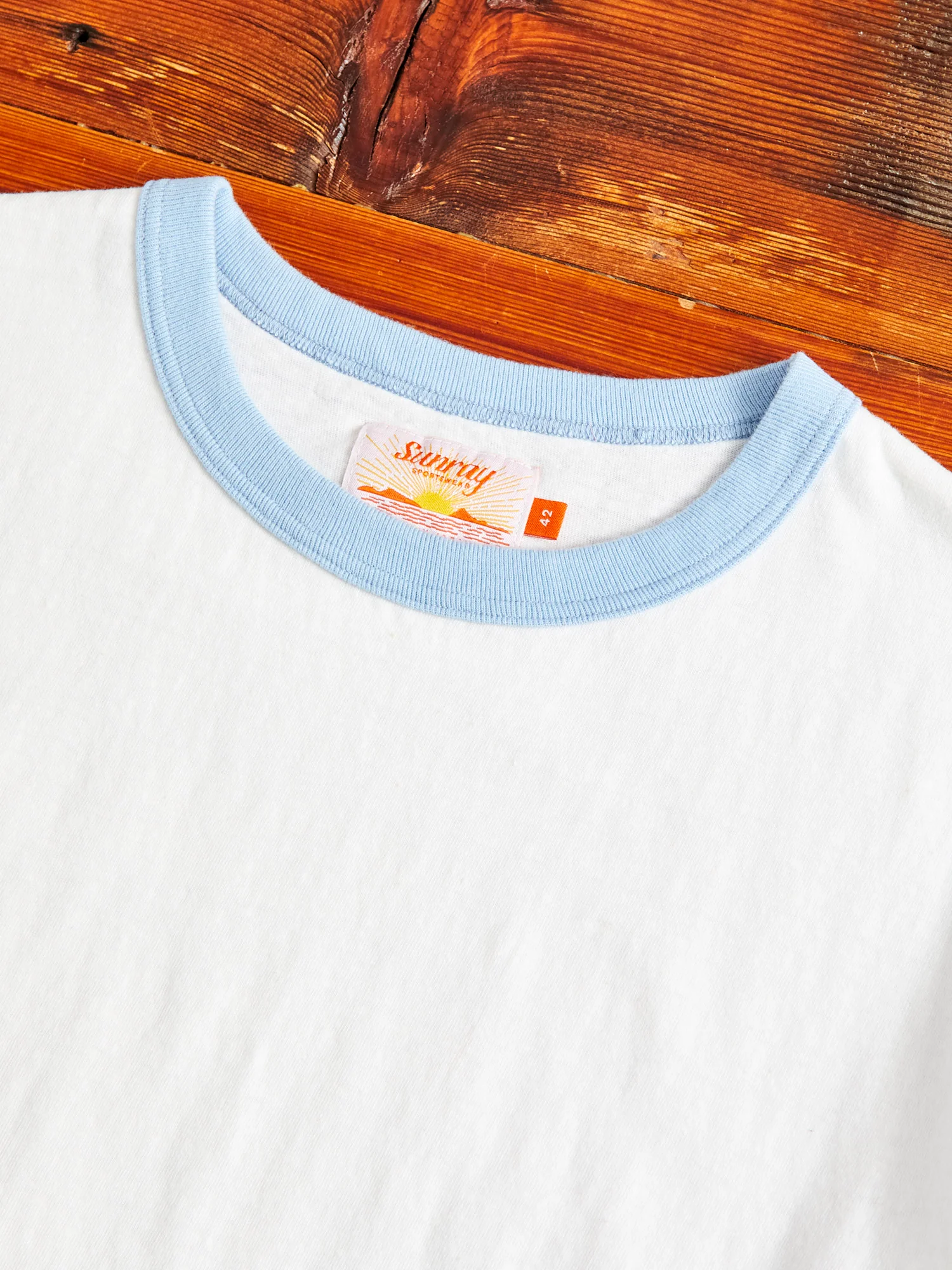 La'ie Short Sleeve T-Shirt in Duck Egg - Image 3