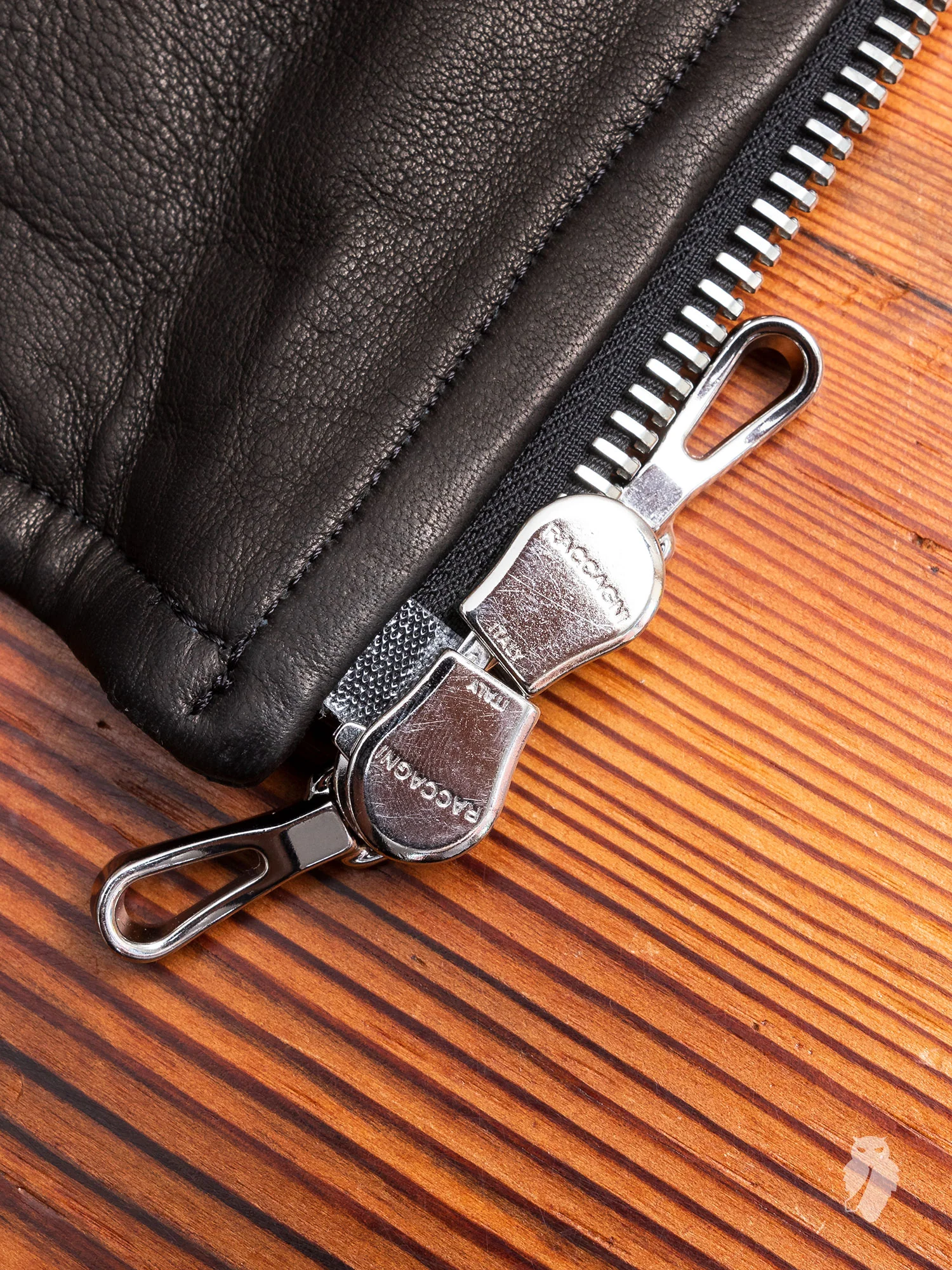 Lamb Leather Rider's Jacket in Black - Image 13