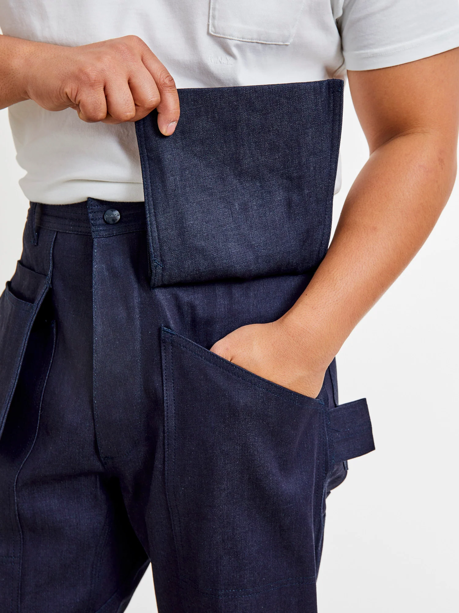 Landscaper Pants in Indigo - Image 5