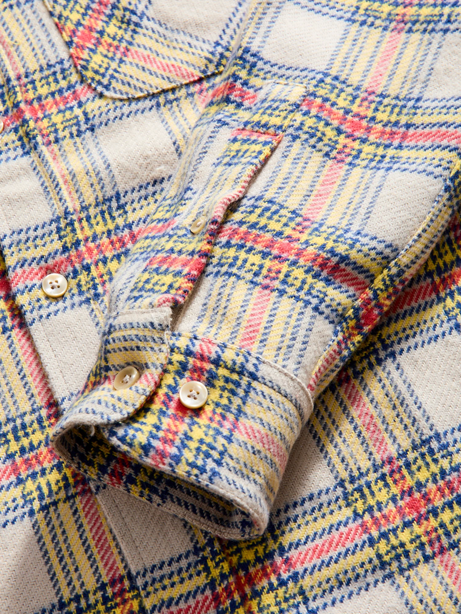 Lars Button-Up Shirt in Clay - Image 6