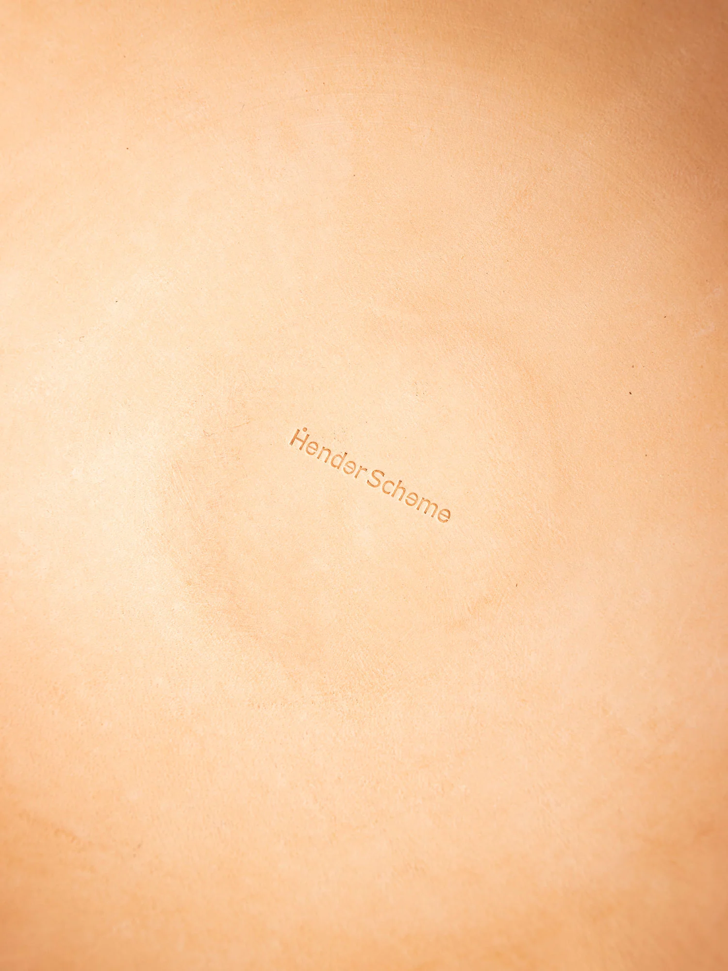 Leather Bowl in Natural - Image 2