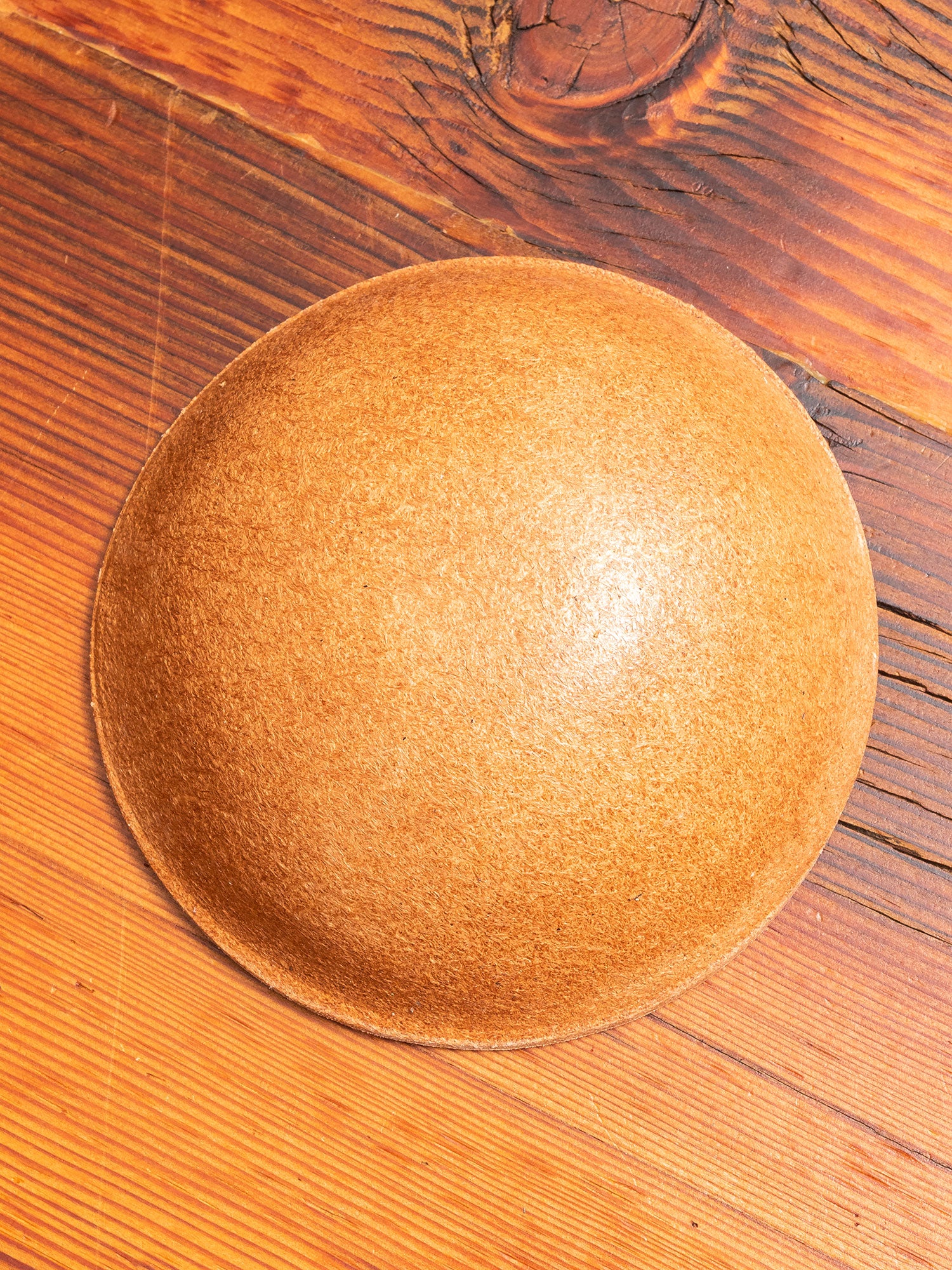 Leather Bowl in Natural - Image 3