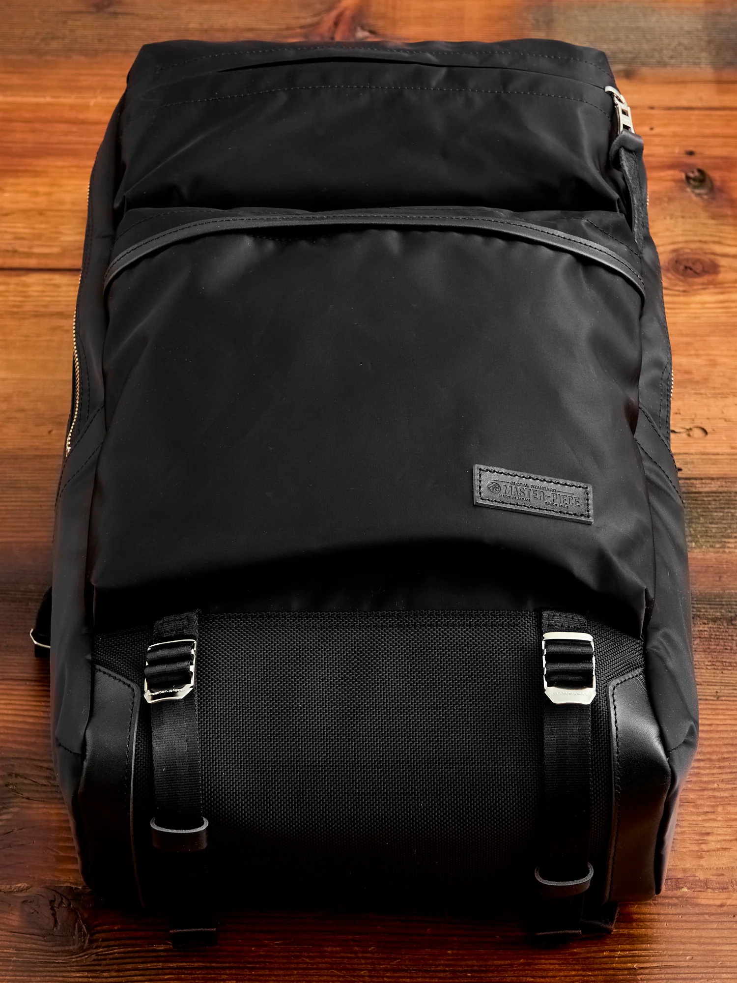 Lightning Zip Backpack in Black - Image 3