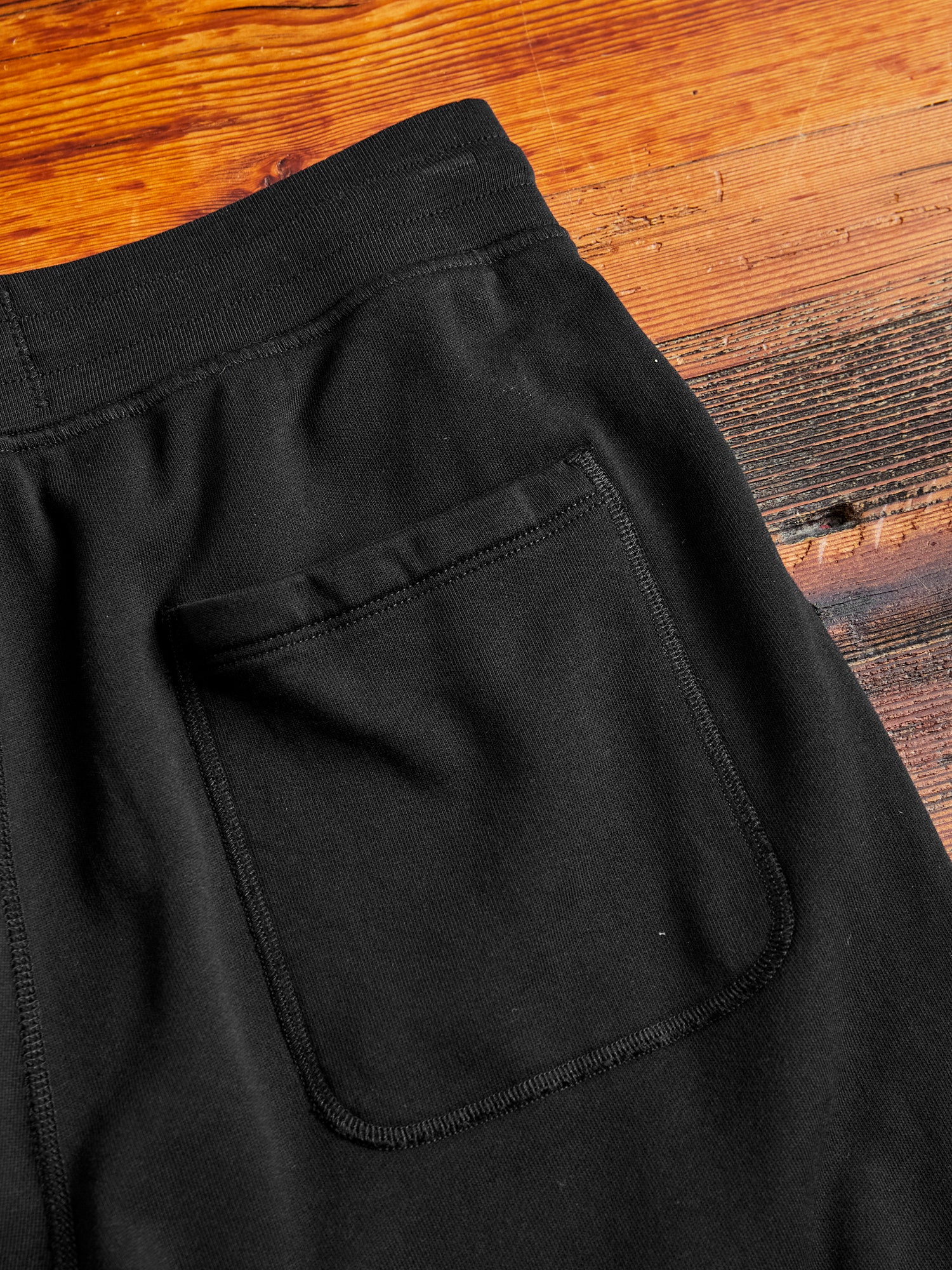 Lightweight Terry Sweatshort in Black - Image 6